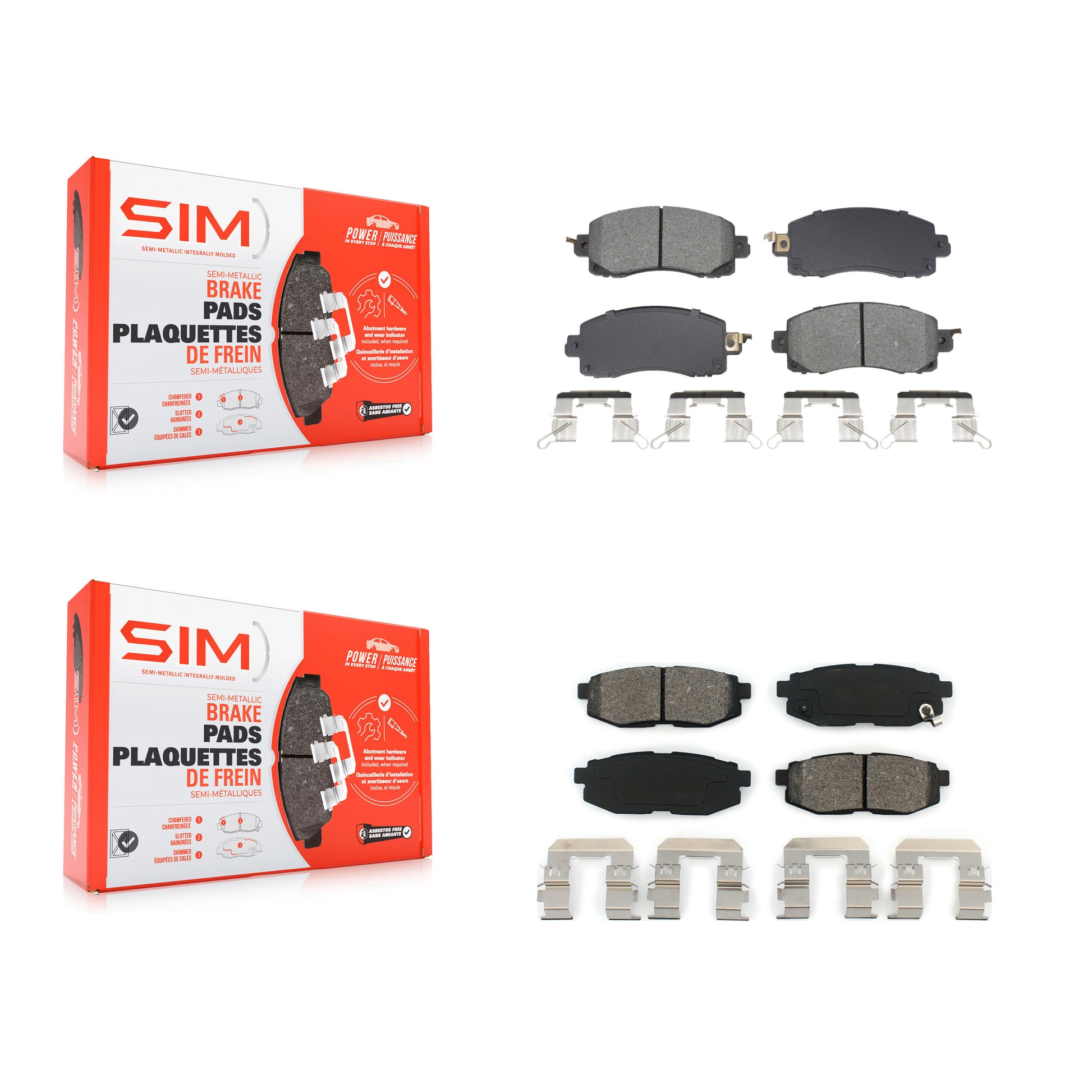 Brake Pads Kit-KSM-100691