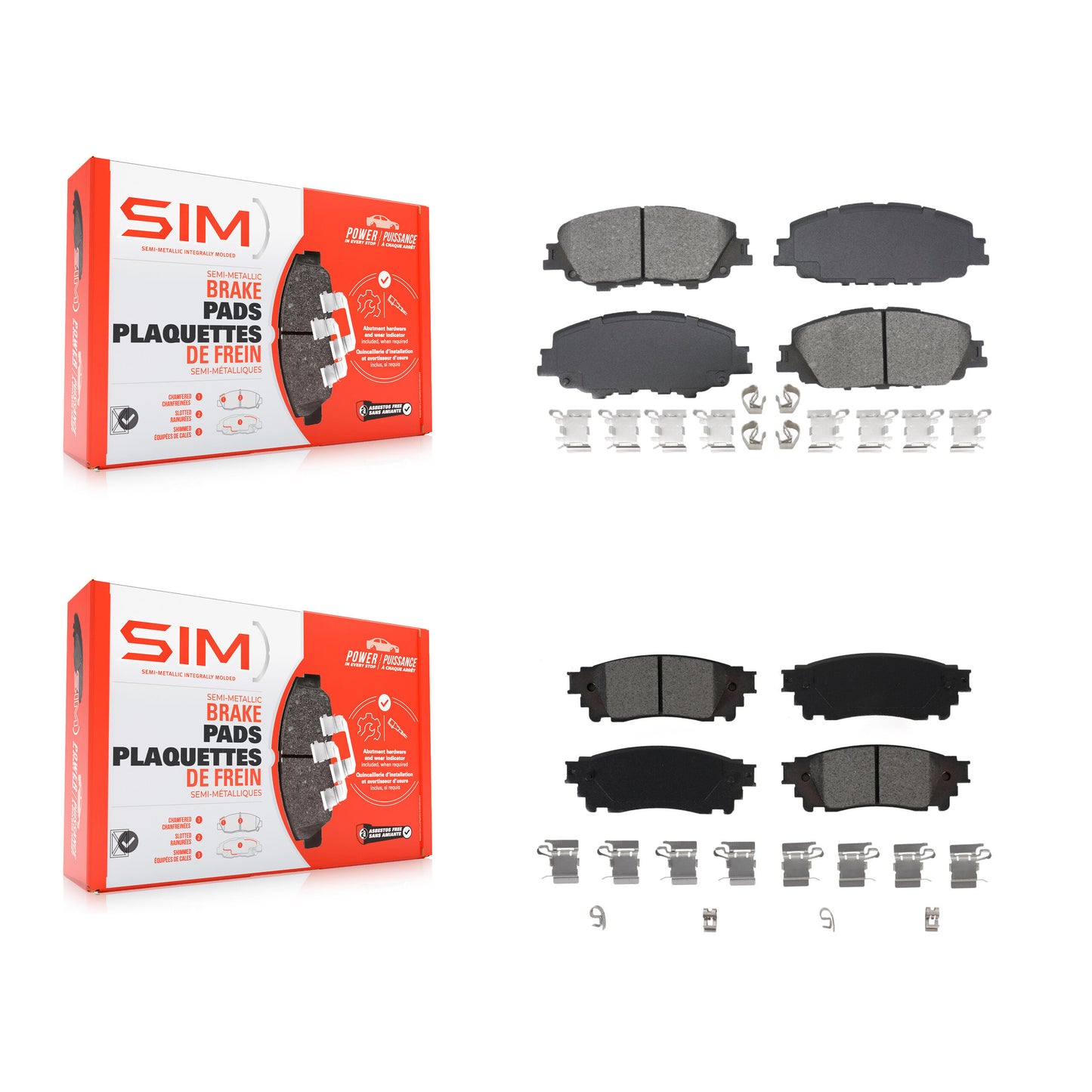 Brake Pads Kit-KSM-100692 Kit.bestparts.ca
