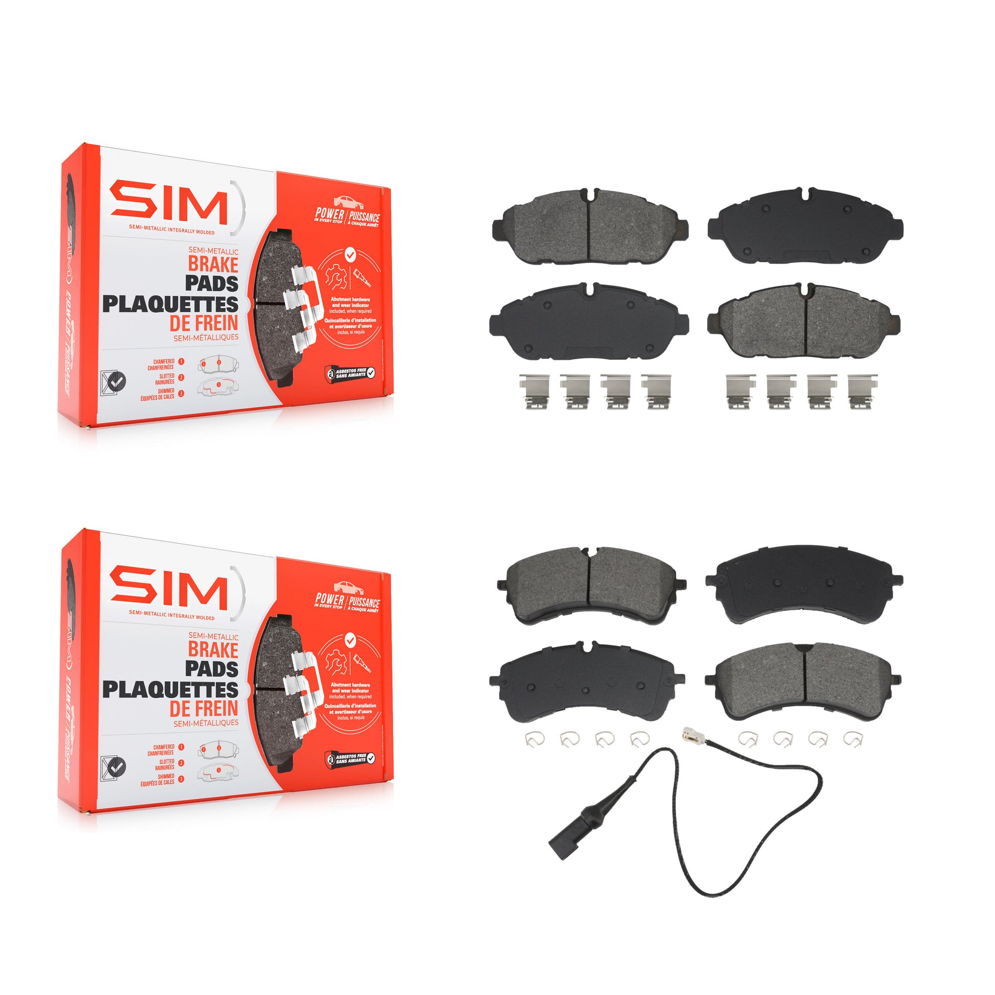 Brake Pads Kit-KSM-100693