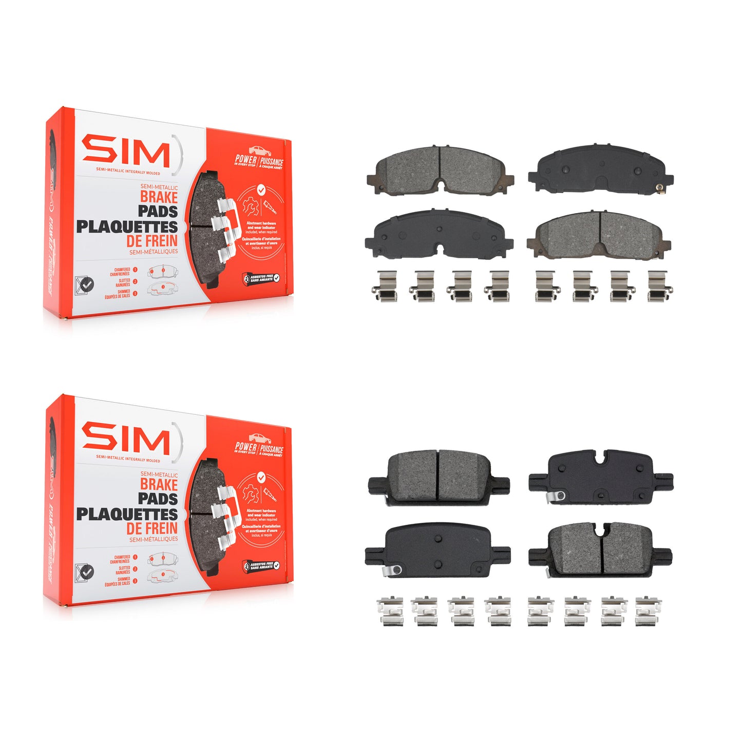 Brake Pads Kit-KSM-100696 Kit.bestparts.ca