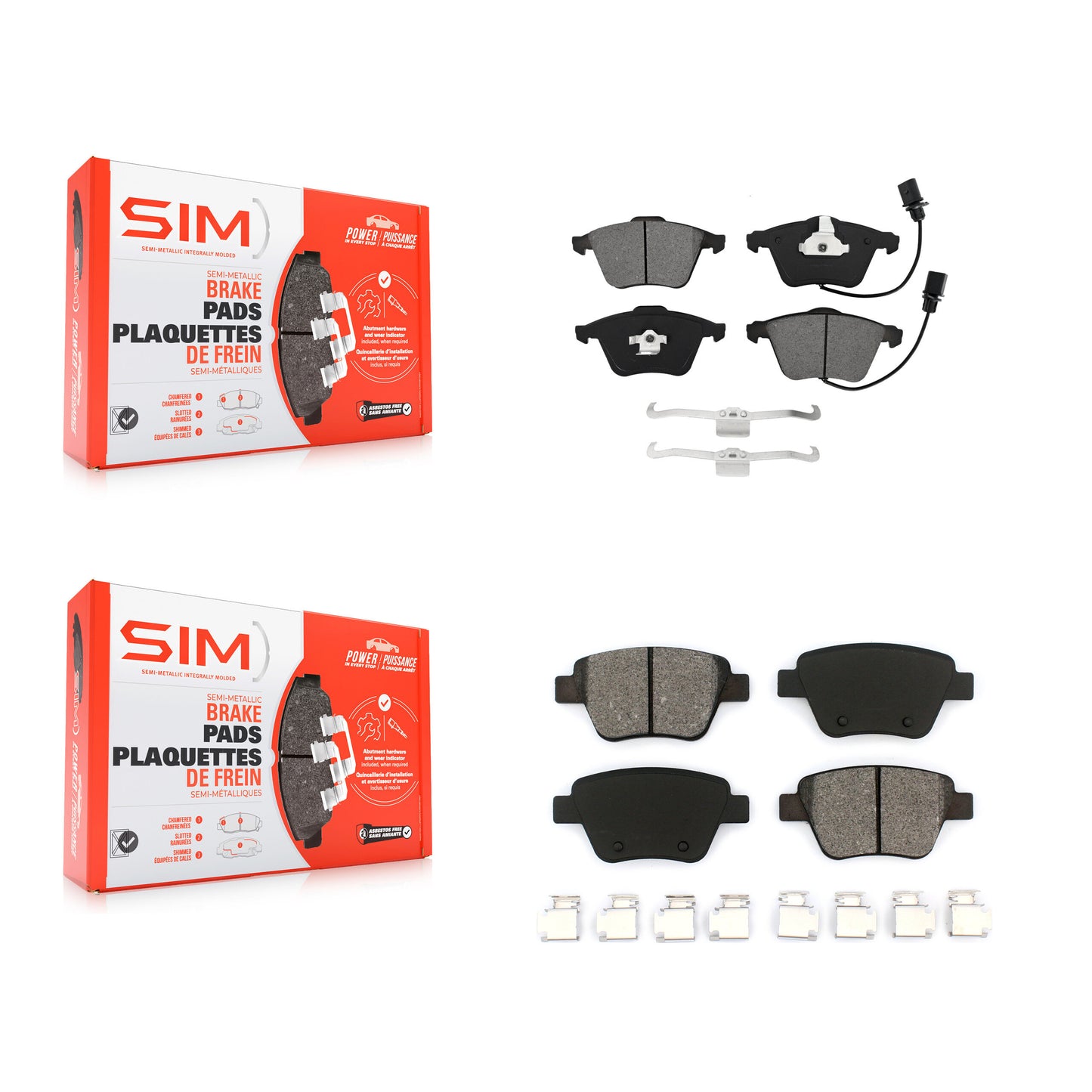 Brake Pads Kit-KSM-100697 Kit.bestparts.ca