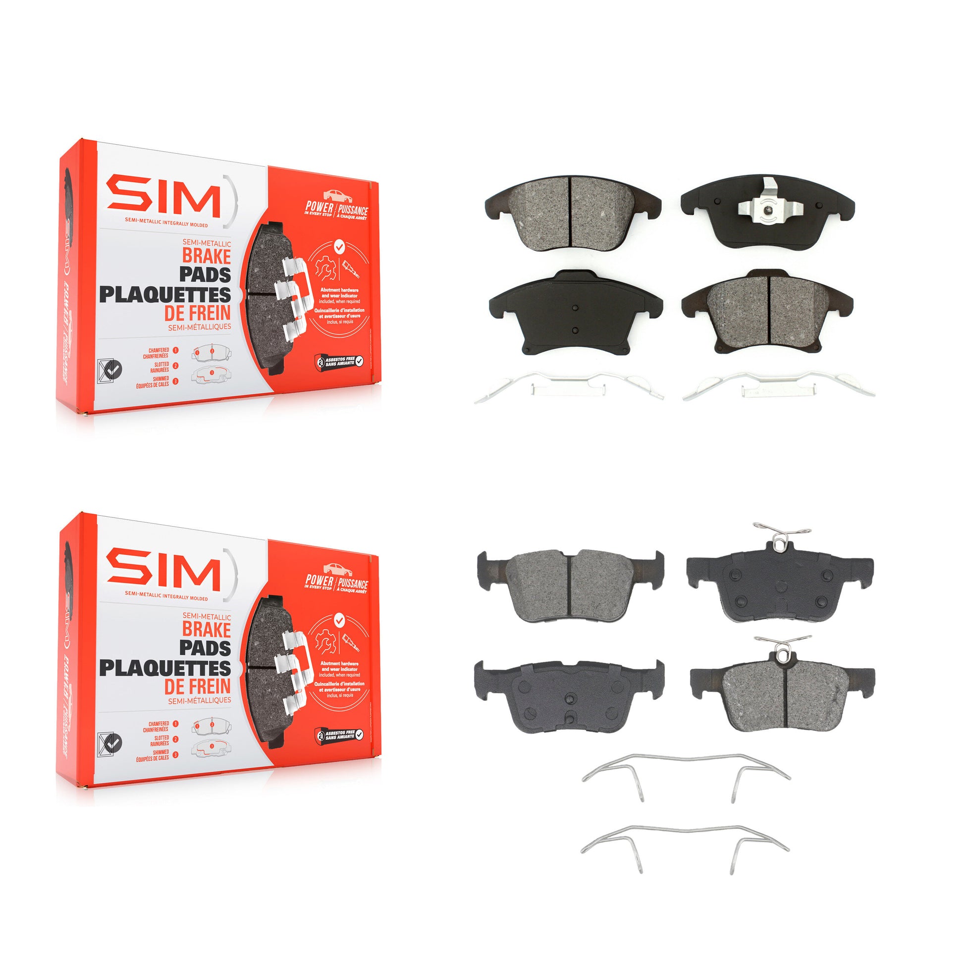 Brake Pads Kit-KSM-100701