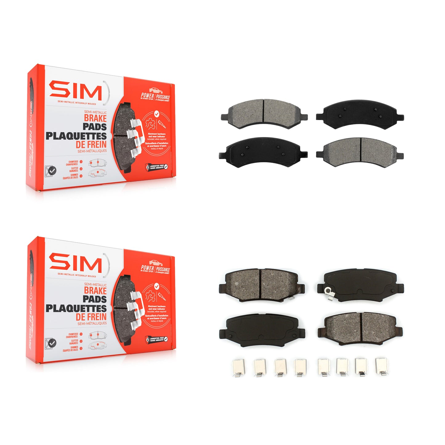 Brake Pads Kit-KSM-100704 Kit.bestparts.ca