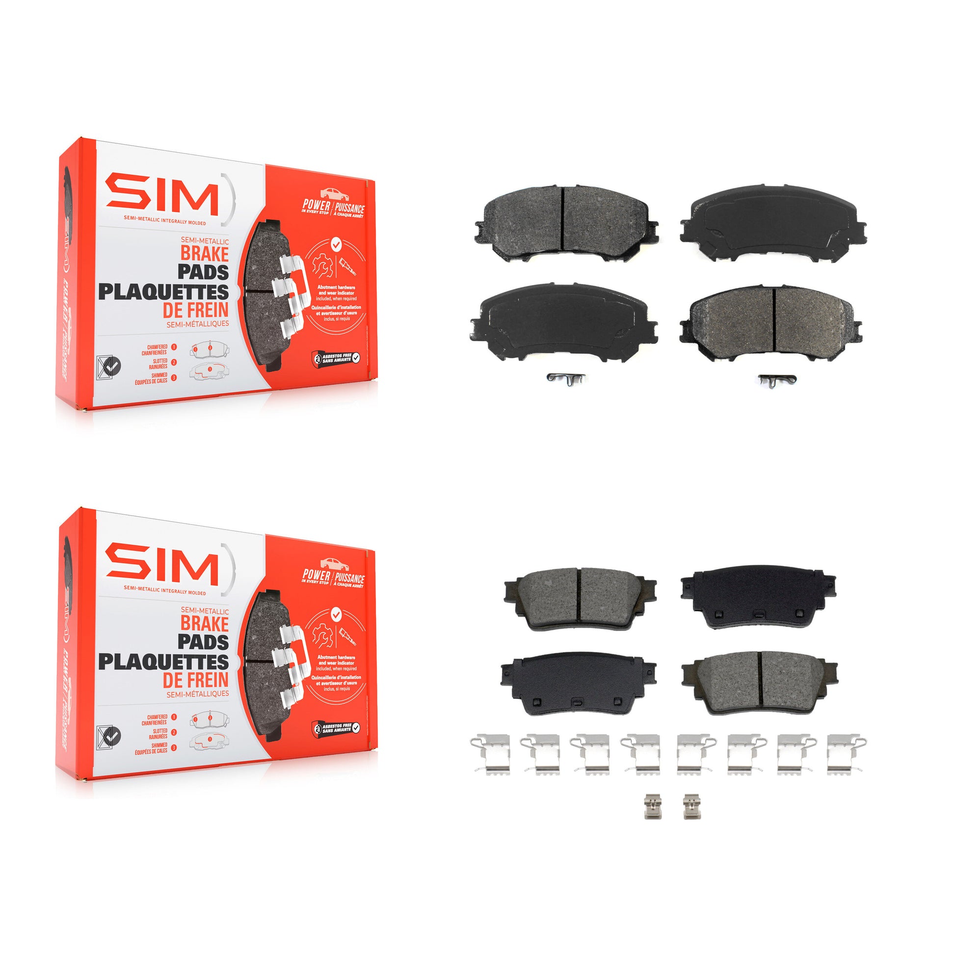 Brake Pads Kit-KSM-100707