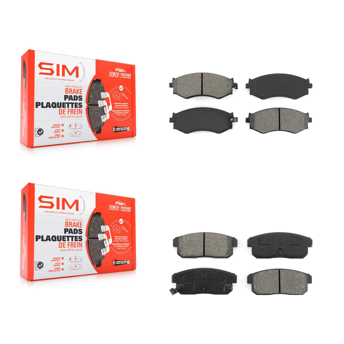 Brake Pads Kit-KSM-100708 Kit.bestparts.ca