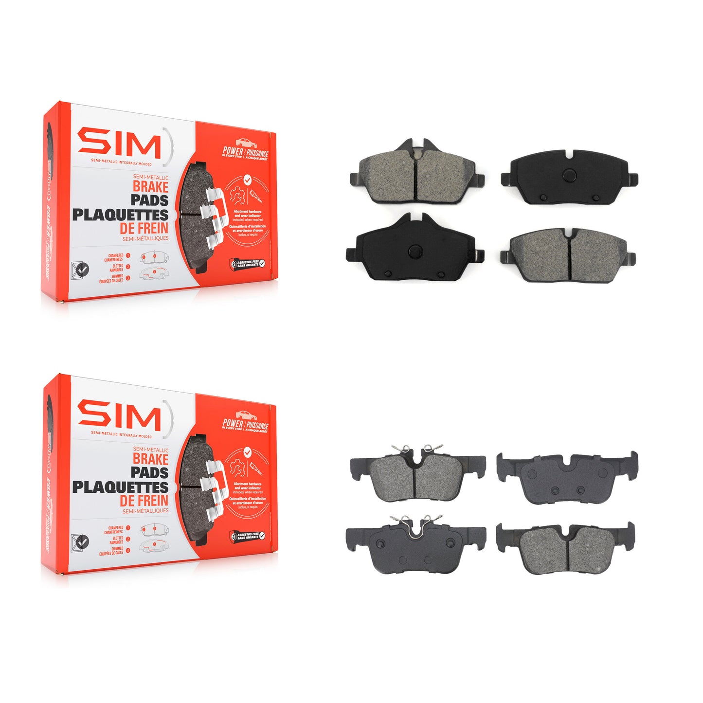 Brake Pads Kit-KSM-100709 Kit.bestparts.ca