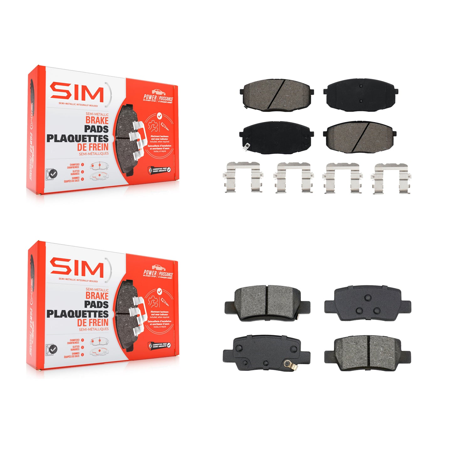 Brake Pads Kit-KSM-100710 Kit.bestparts.ca