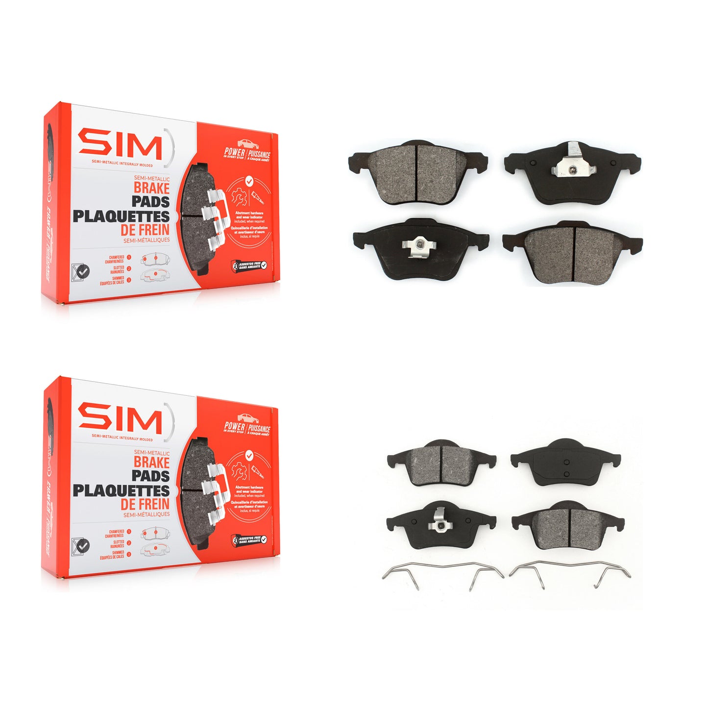 Brake Pads Kit-KSM-100712 Kit.bestparts.ca