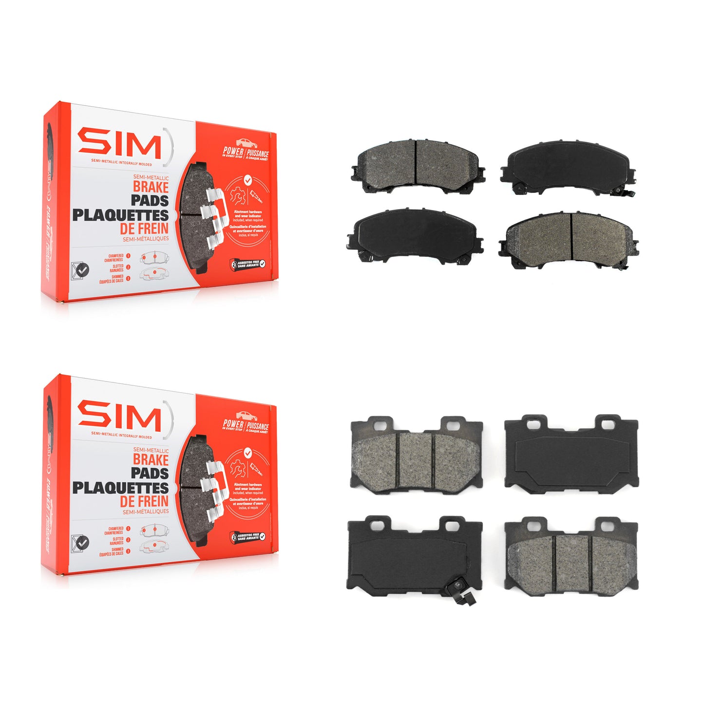 Brake Pads Kit-KSM-100714 Kit.bestparts.ca