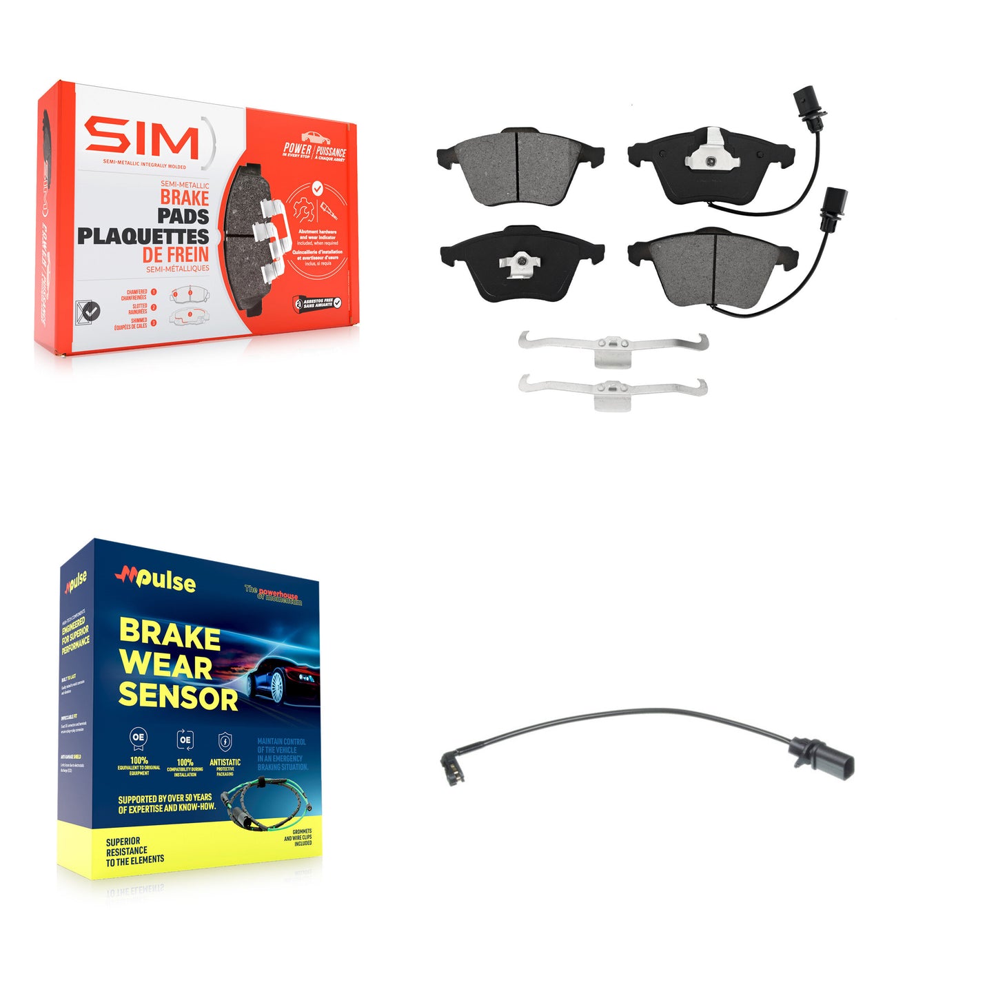 Brake Pads Kit-KSW-100317 Kit.bestparts.ca