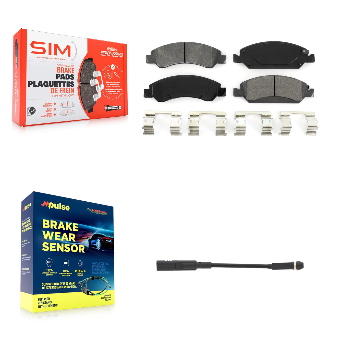 Brake Pads Kit-KSW-100331 Kit.bestparts.ca