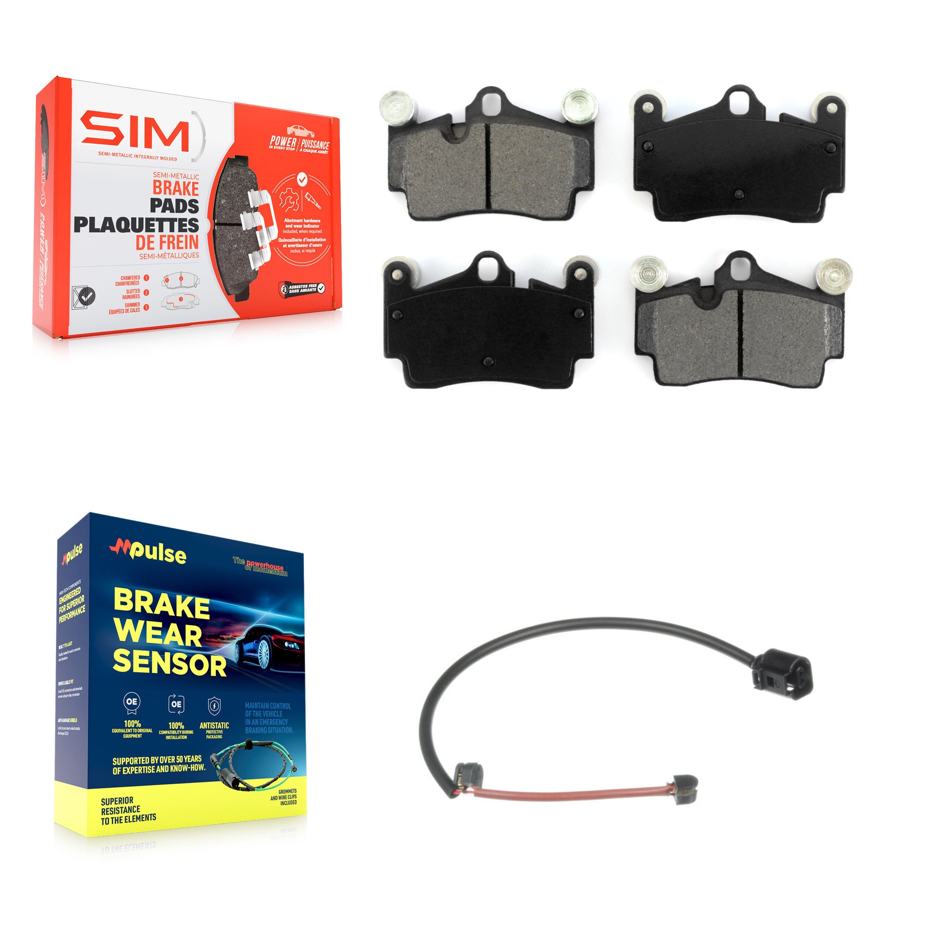 Brake Pads Kit-KSW-100564