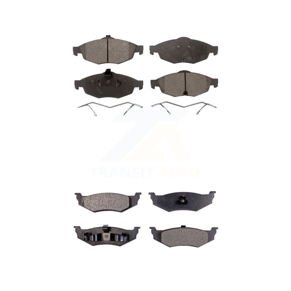 Brake Pads Kit-KTC-100446 - Kit.bestparts.ca