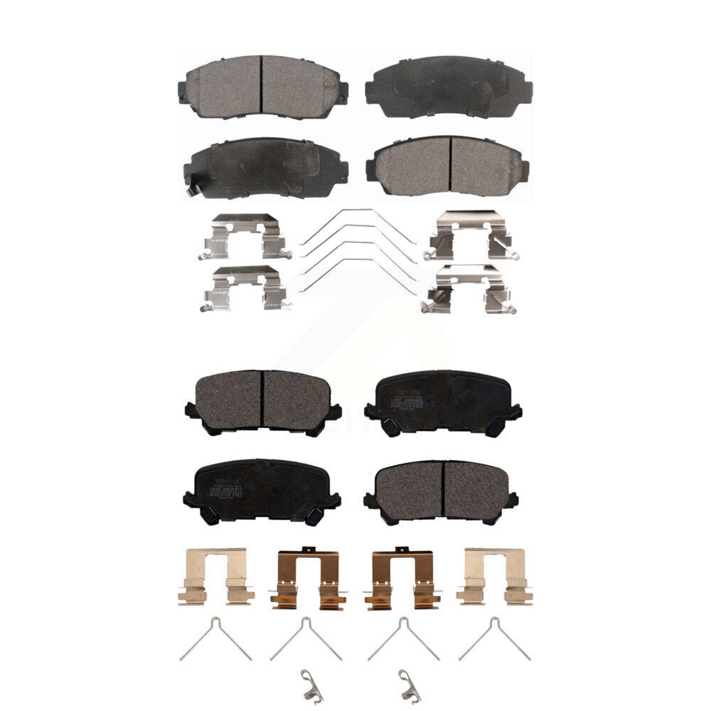 Brake Pads Kit-KTC-100566 - Kit.bestparts.ca