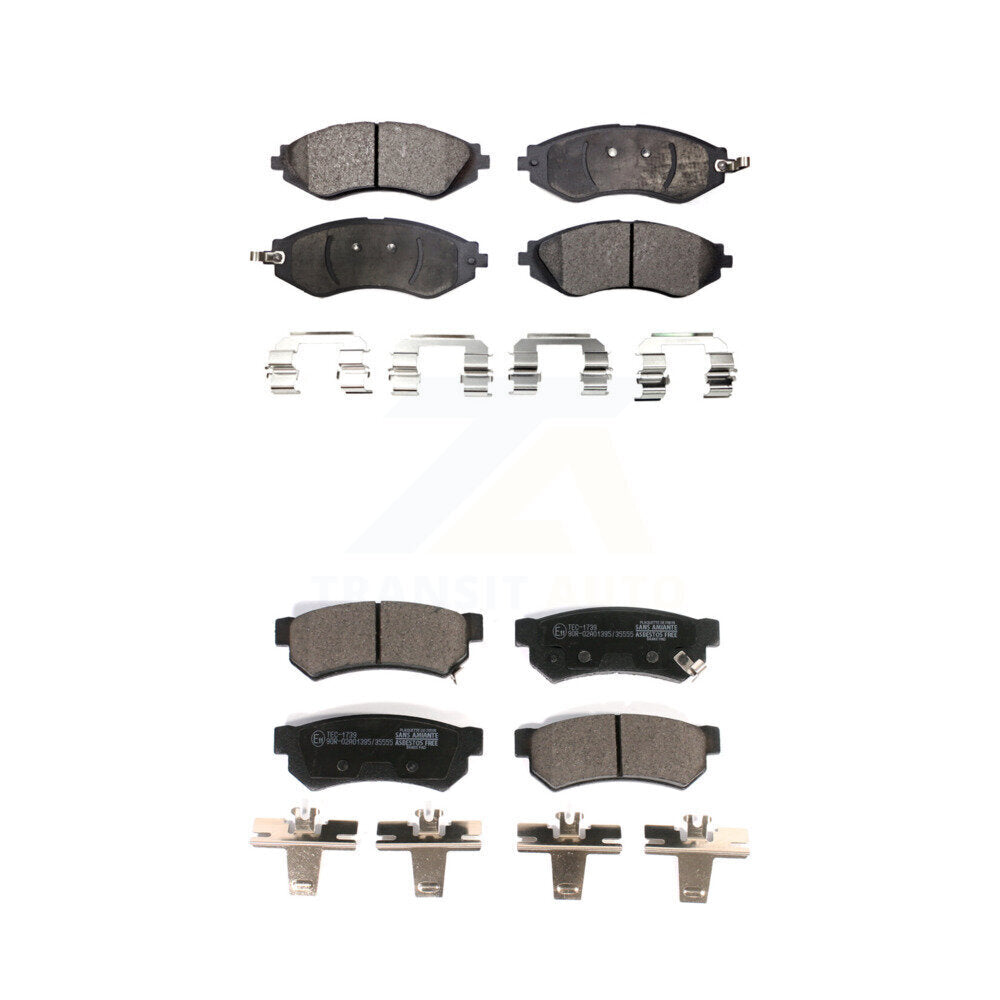 Brake Pads Kit-KTC-100574 - Kit.bestparts.ca Kit.bestparts.ca