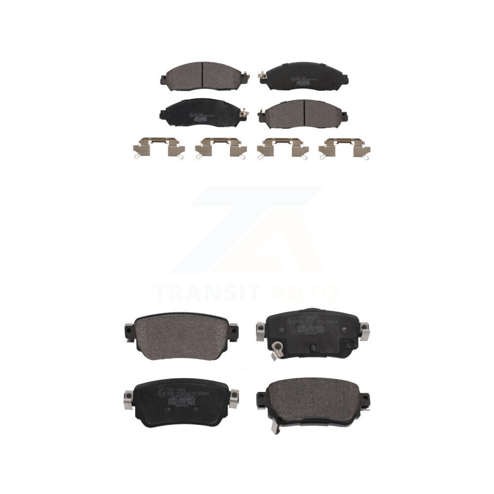 Brake Pads Kit-KTC-100677 - Kit.bestparts.ca