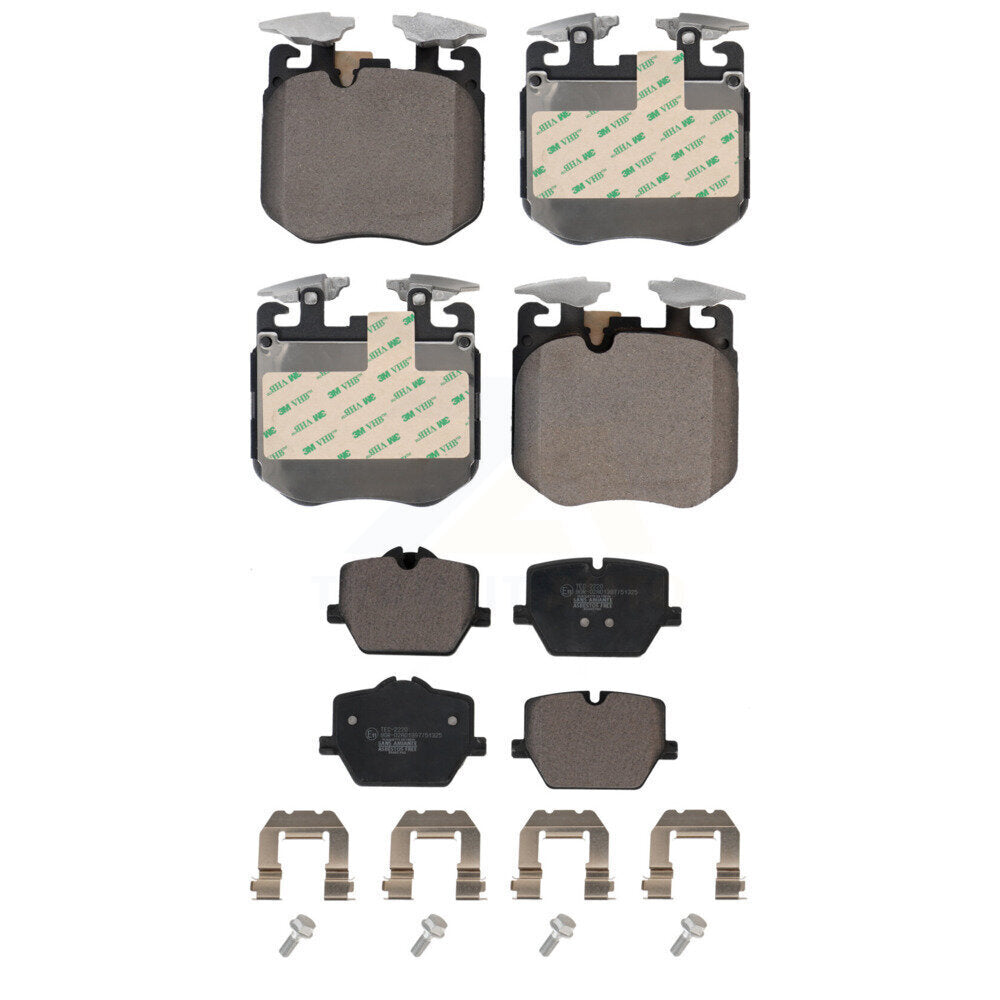 Brake Pads Kit-KTC-100738 - Kit.bestparts.ca
