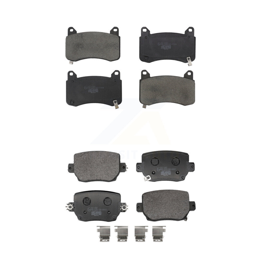 Brake Pads Kit-KTC-100791 - Kit.bestparts.ca
