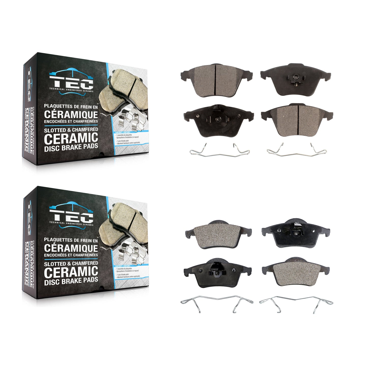 Brake Pads Kit-KTC-100886 Kit.bestparts.ca