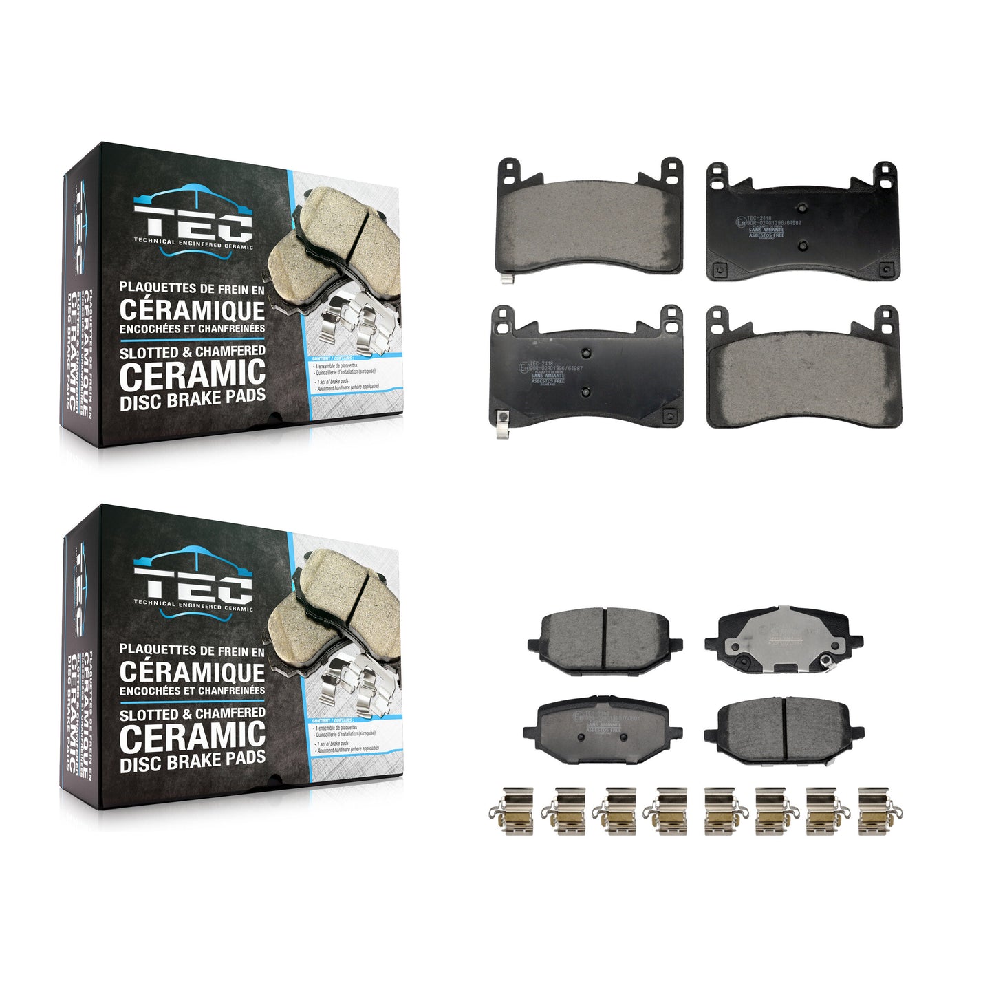 Brake Pads Kit-KTC-100892 Kit.bestparts.ca