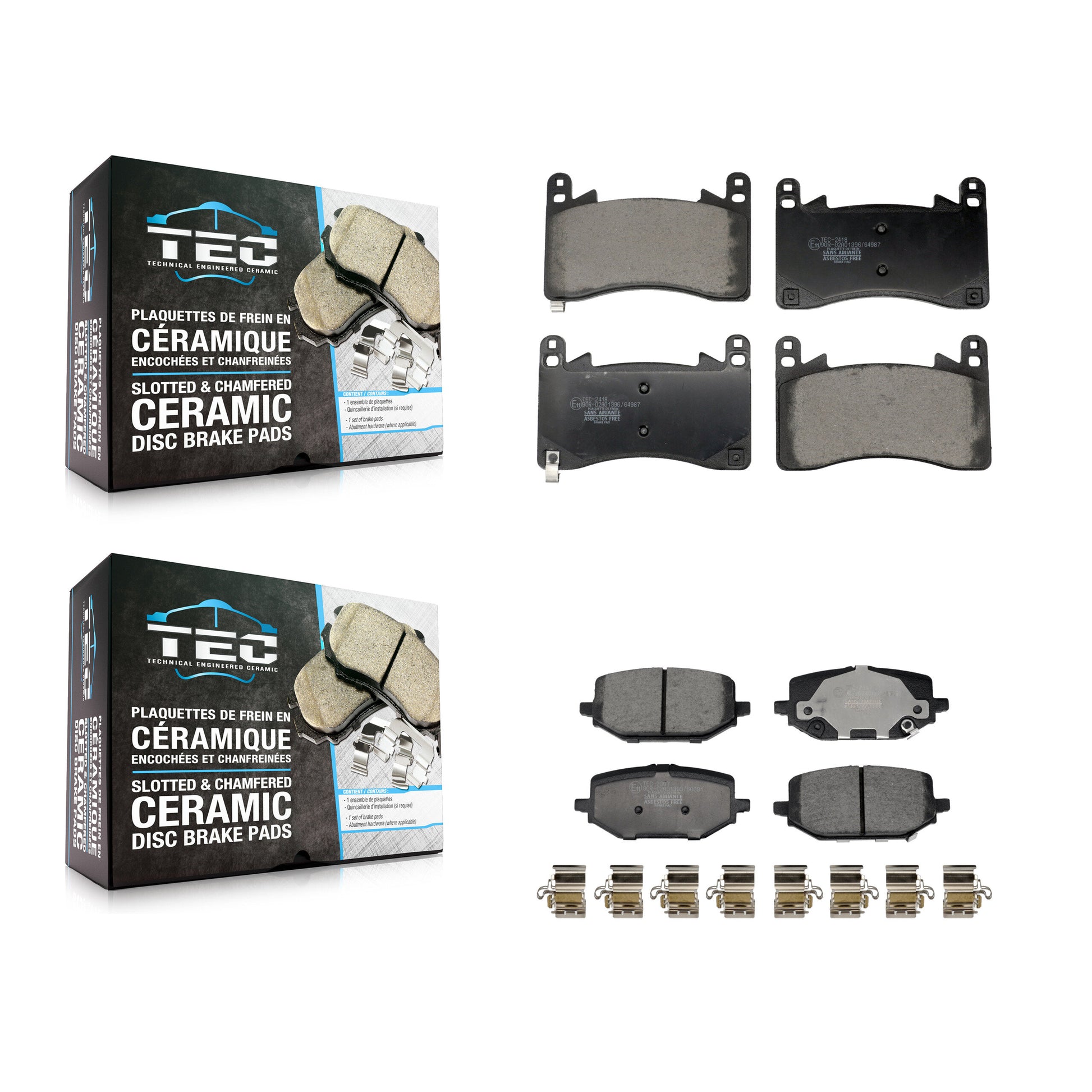 Brake Pads Kit-KTC-100892