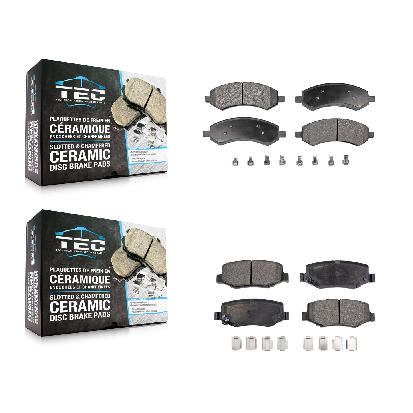 Brake Pads Kit-KTC-100893 Kit.bestparts.ca