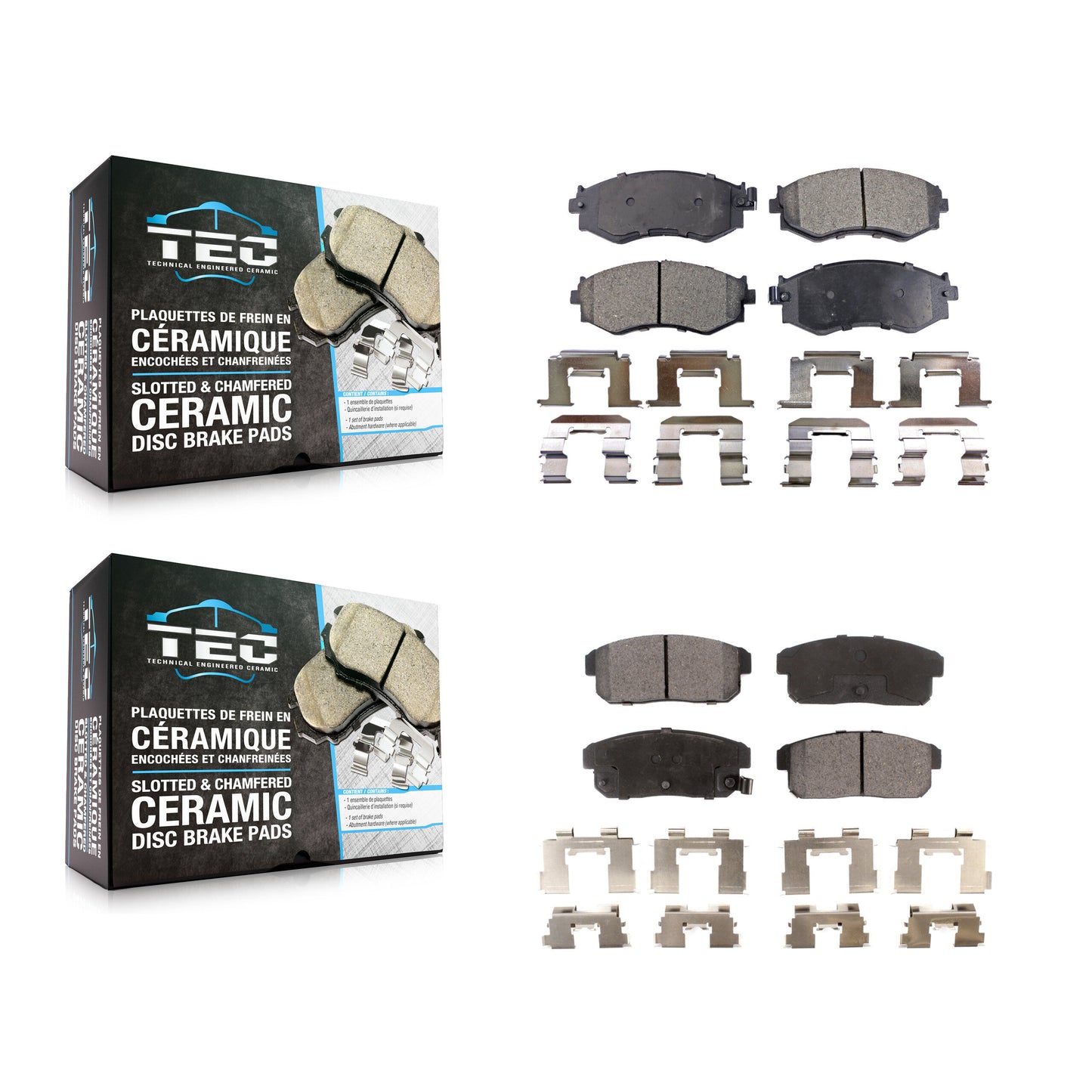 Brake Pads Kit-KTC-100895 Kit.bestparts.ca