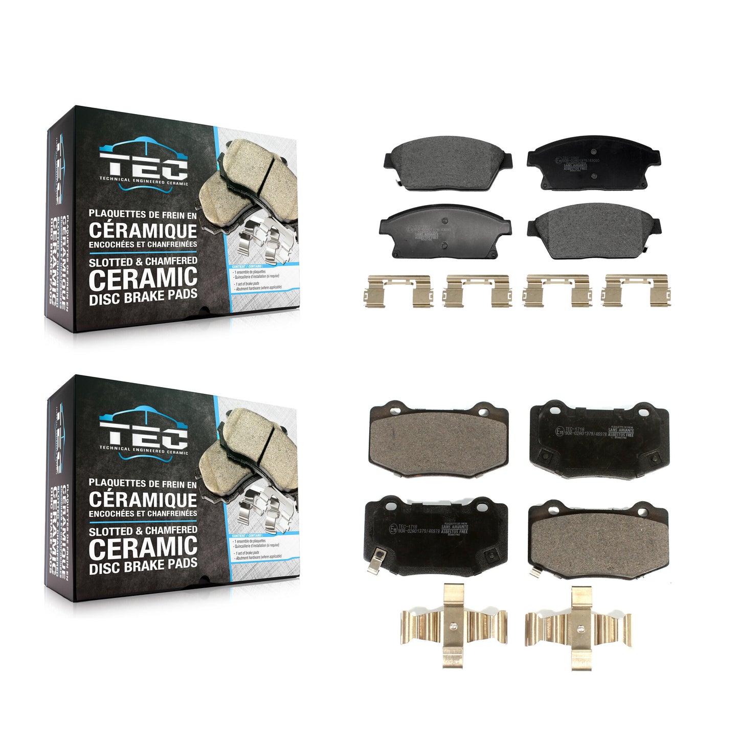 Brake Pads Kit-KTC-100901 Kit.bestparts.ca