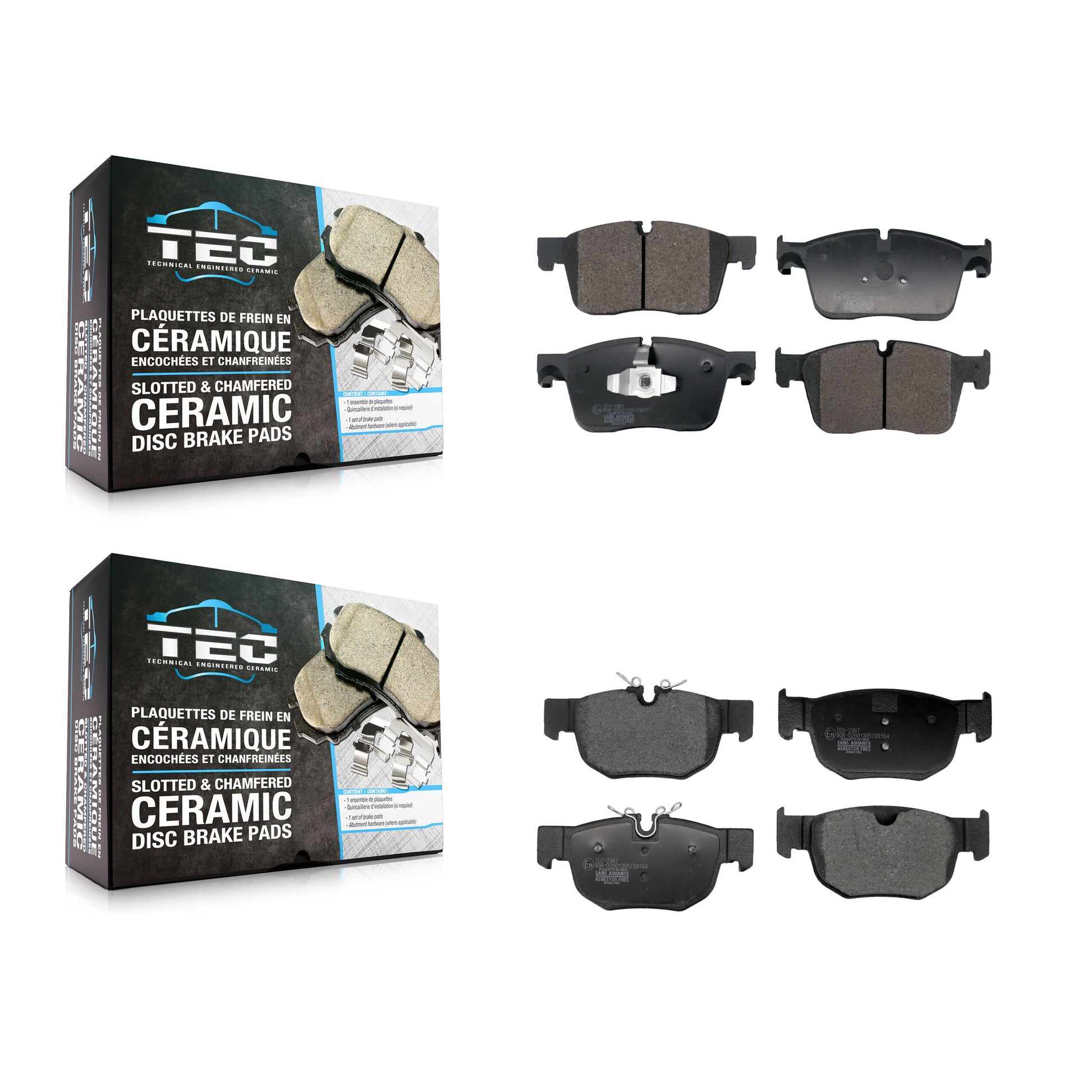 Brake Pads Kit-KTC-100904