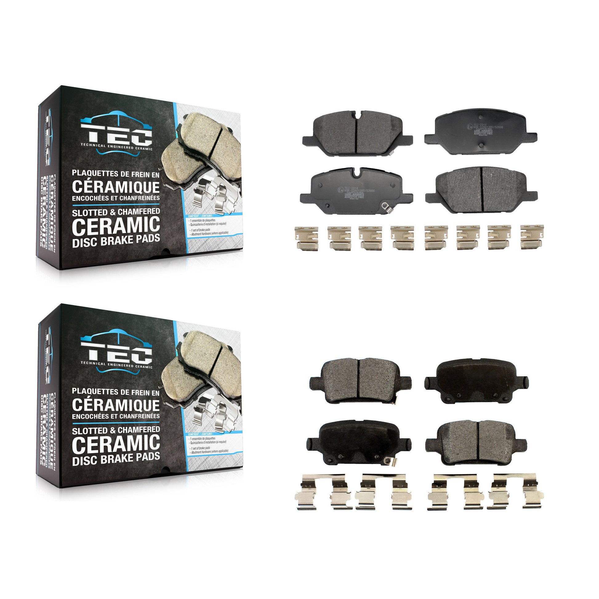 Brake Pads Kit-KTC-100908