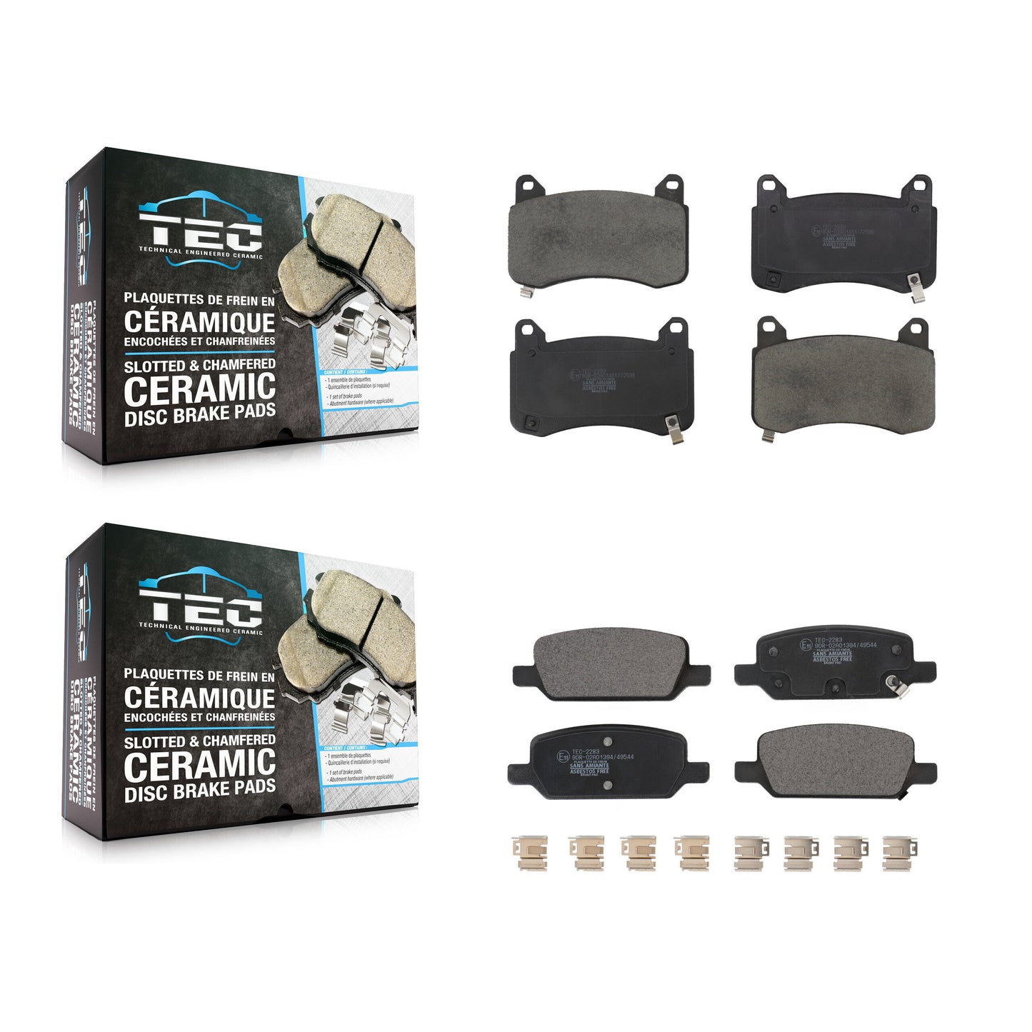 Brake Pads Kit-KTC-100911 Kit.bestparts.ca