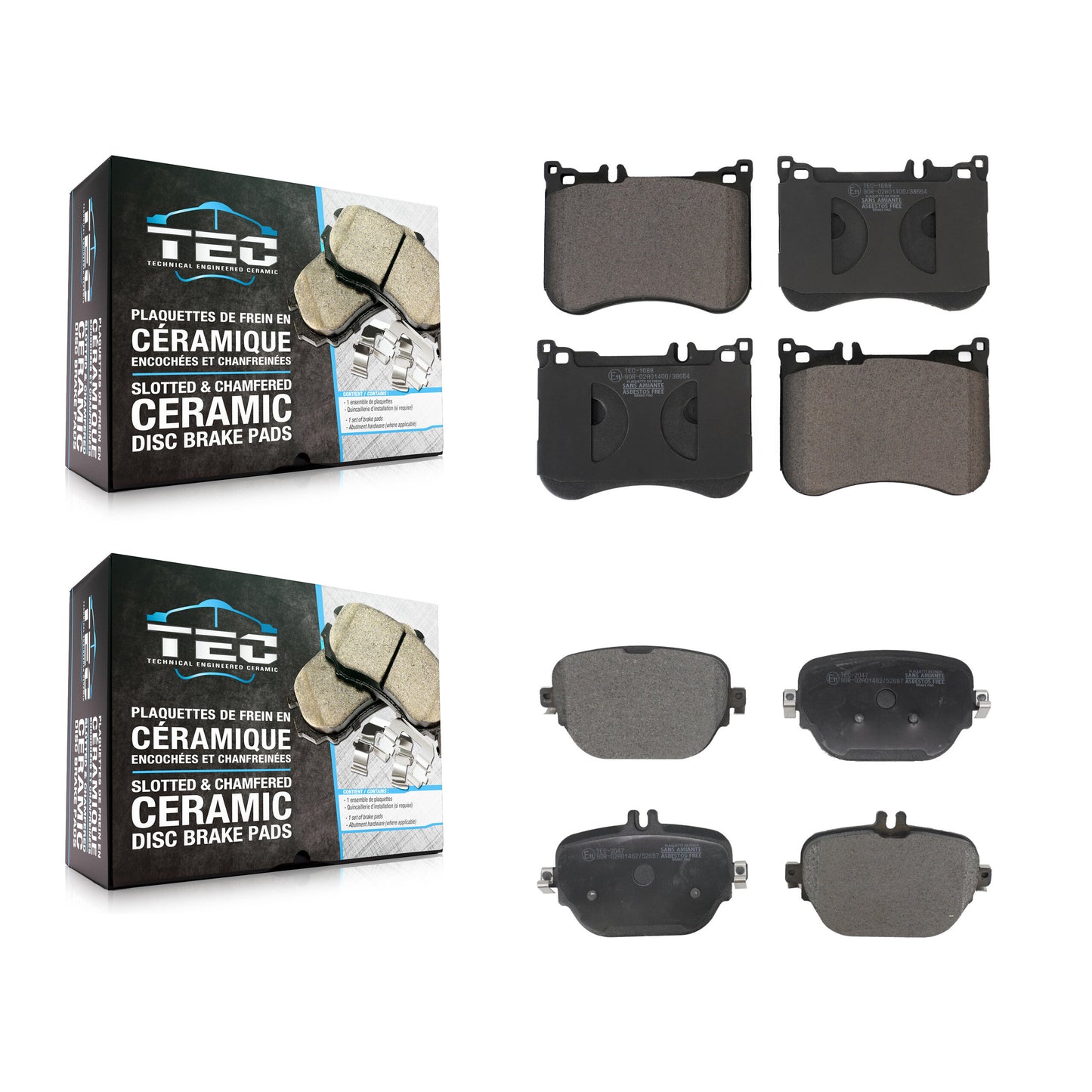 Brake Pads Kit-KTC-100913 Kit.bestparts.ca