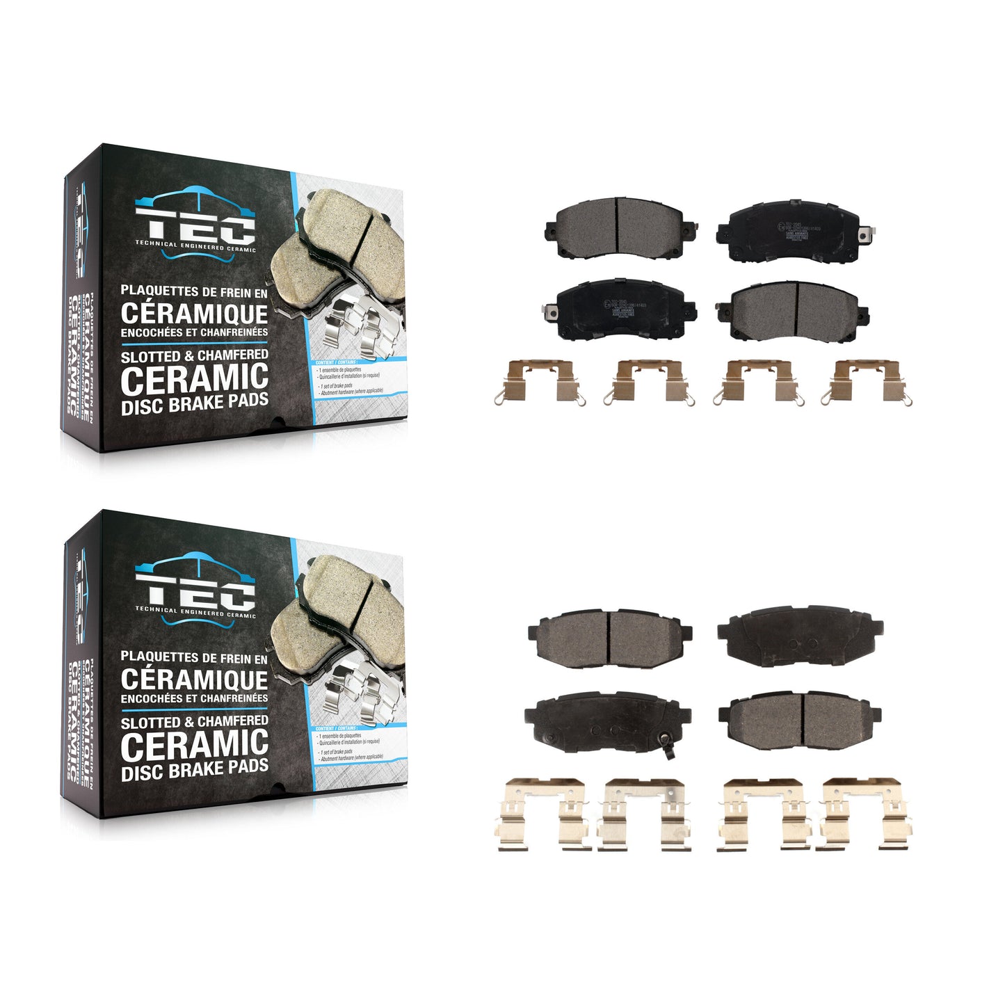 Brake Pads Kit-KTC-100917 Kit.bestparts.ca
