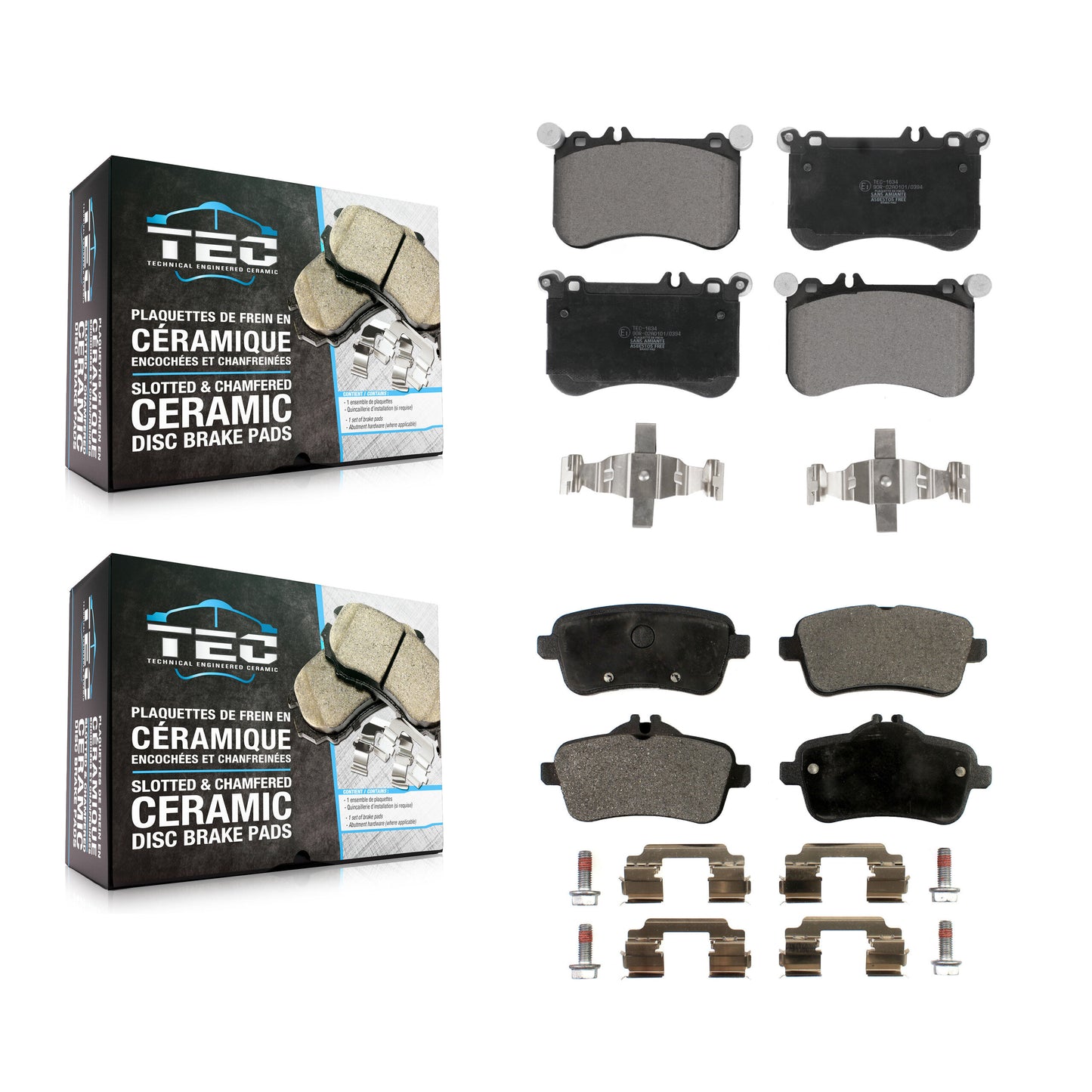 Brake Pads Kit-KTC-100918 Kit.bestparts.ca
