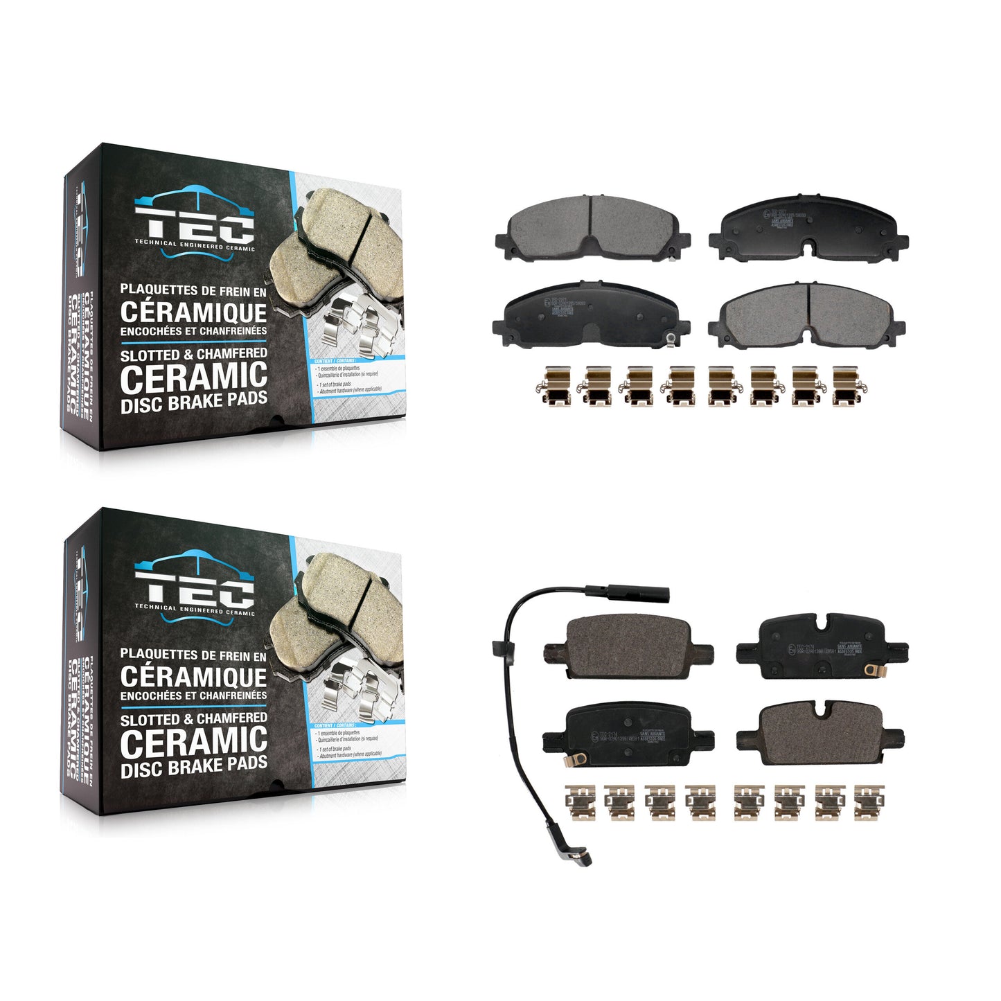 Brake Pads Kit-KTC-100922 Kit.bestparts.ca