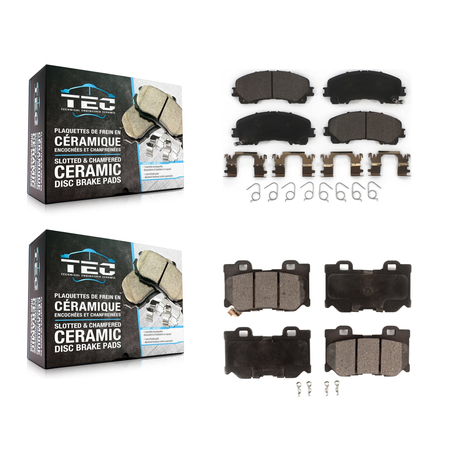 Brake Pads Kit-KTC-100925 Kit.bestparts.ca