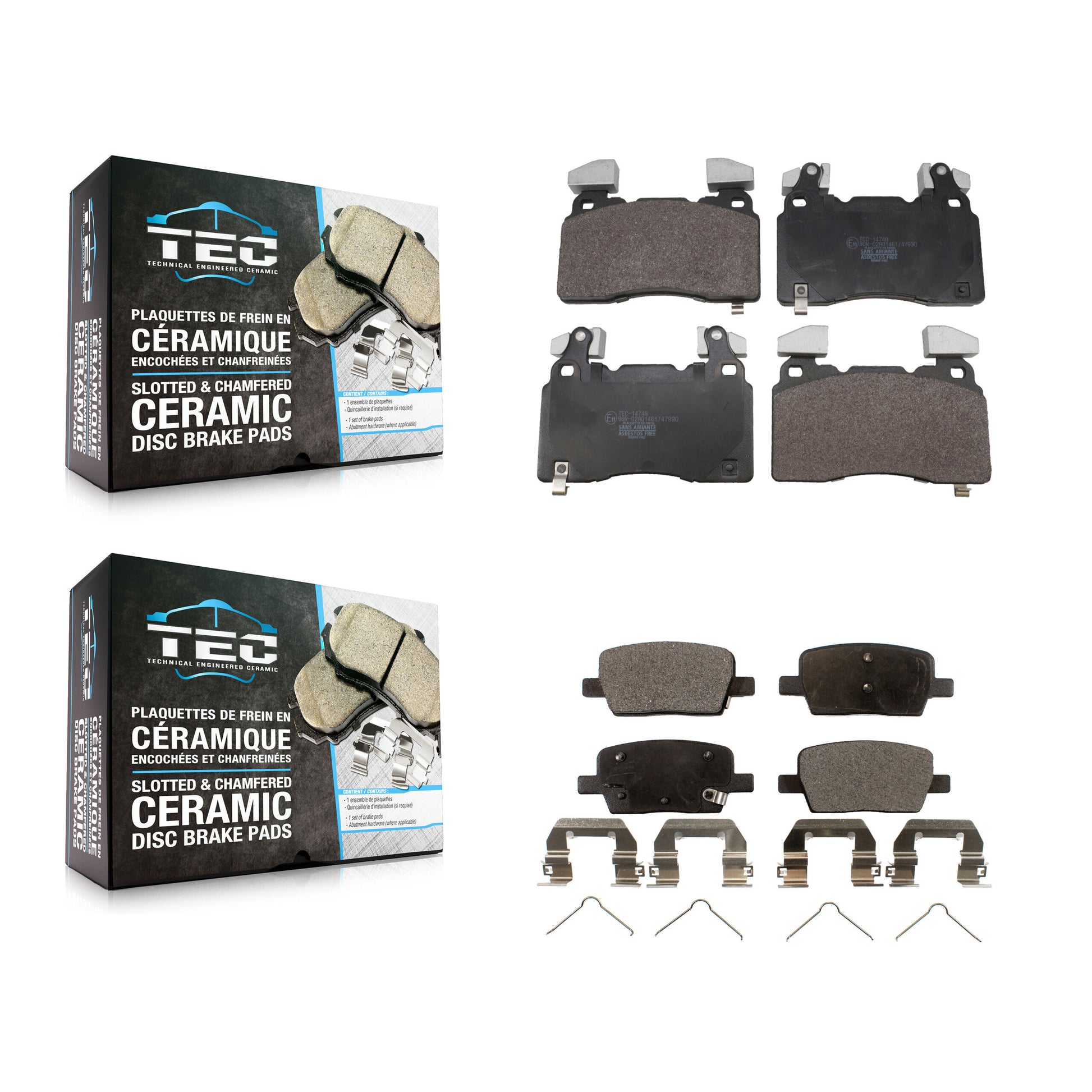 Brake Pads Kit-KTC-100930