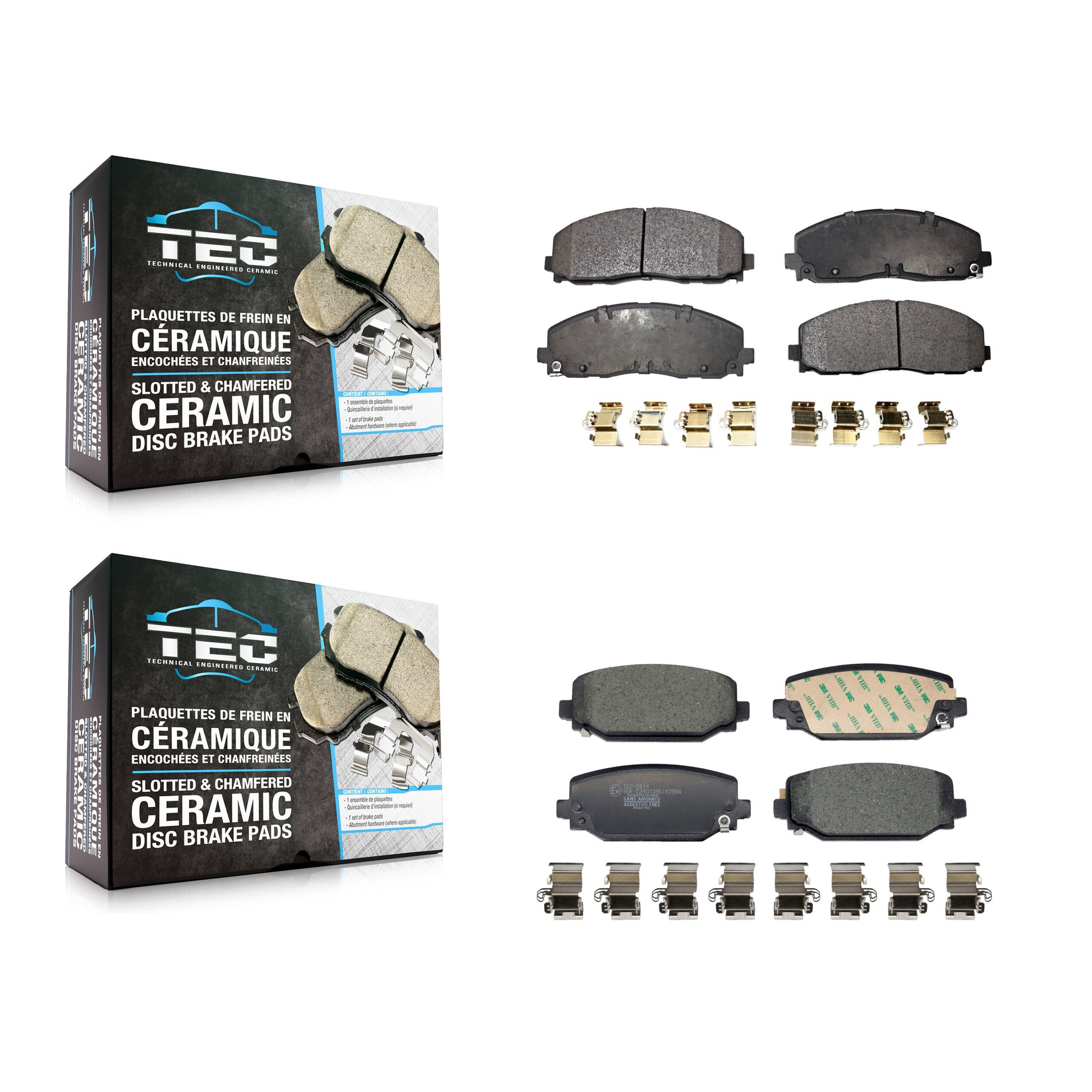 Brake Pads Kit-KTC-100933