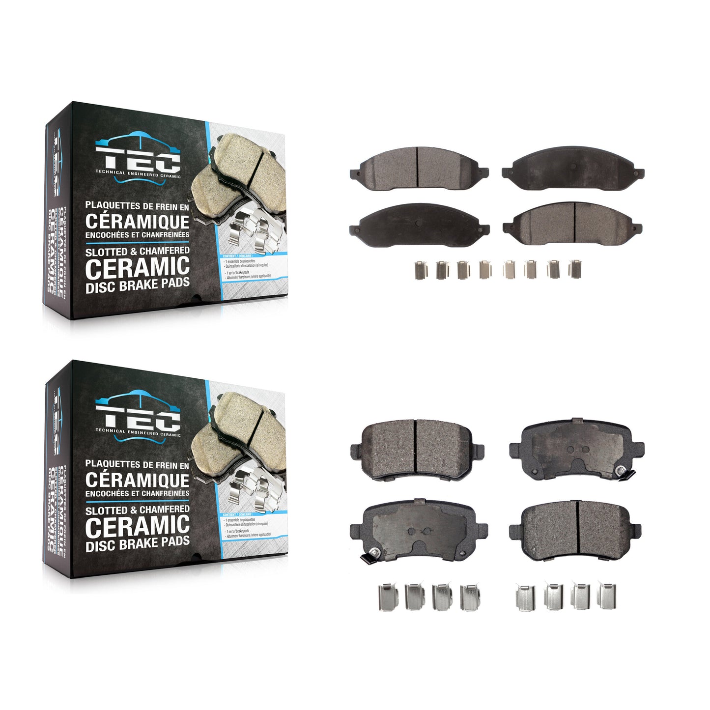 Brake Pads Kit-KTC-100934 Kit.bestparts.ca