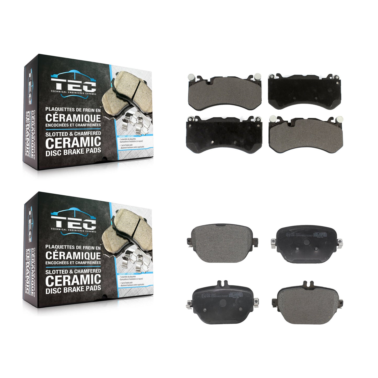 Brake Pads Kit-KTC-100935 Kit.bestparts.ca