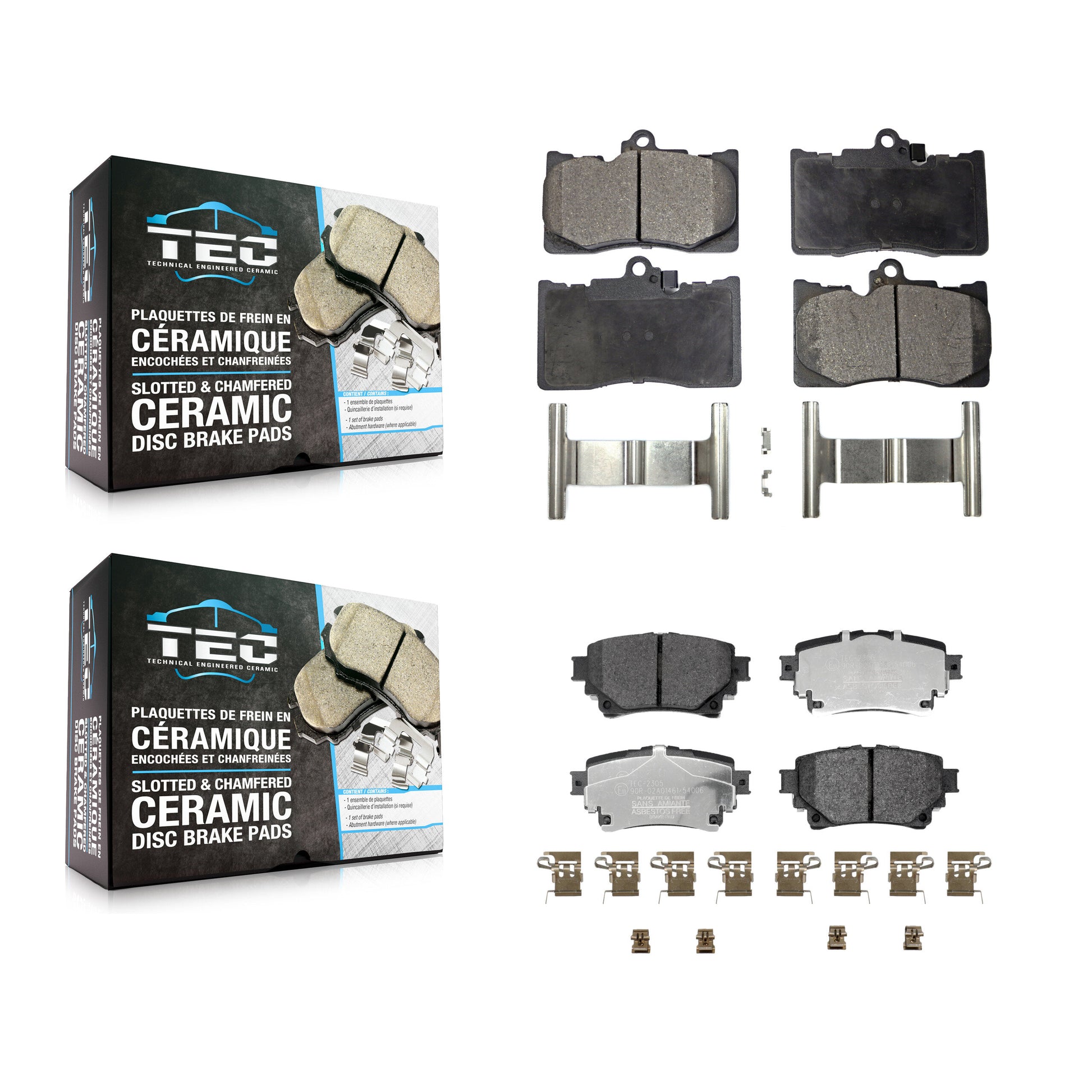 Brake Pads Kit-KTC-100939