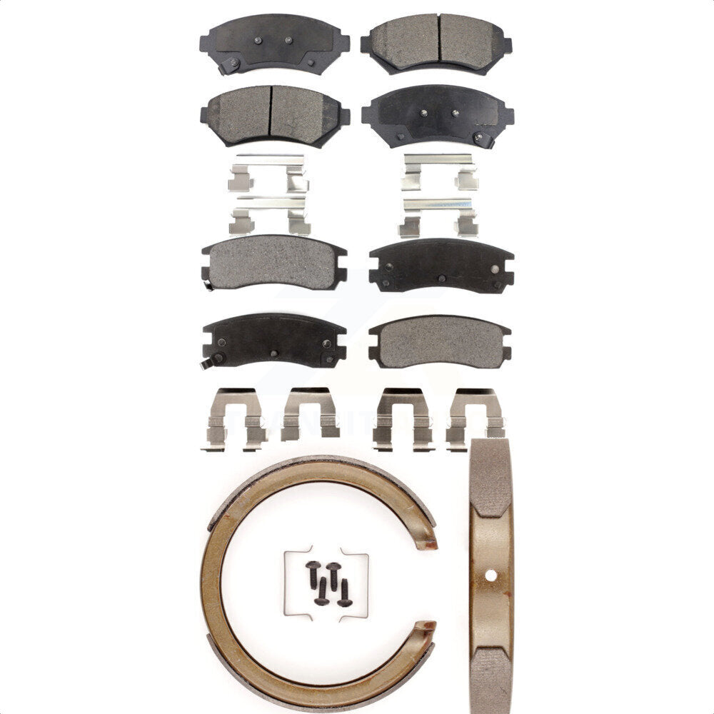 Brake Pads Kit-KTN-100592 - Kit.bestparts.ca