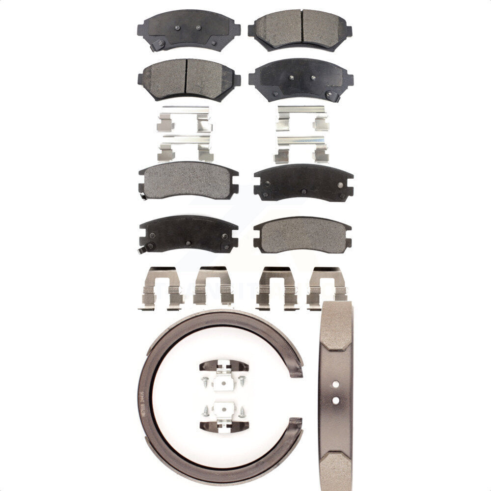 Brake Pads Kit-KTN-100597 - Kit.bestparts.ca