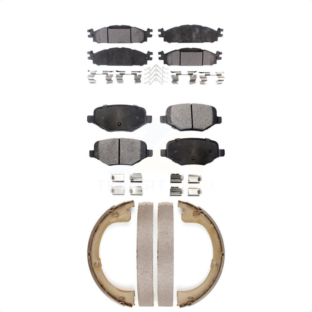 Brake Pads Kit-KTN-100730 - Kit.bestparts.ca