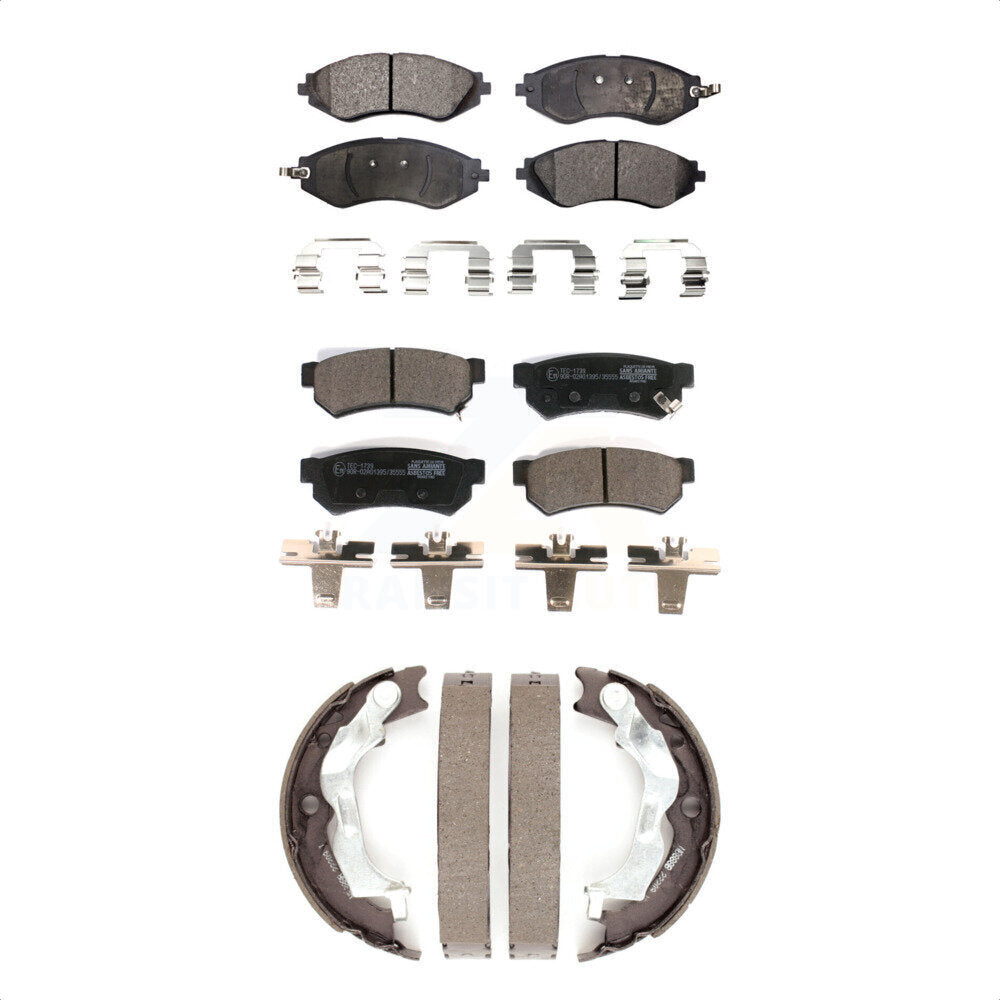 Brake Pads Kit-KTN-100741 - Kit.bestparts.ca