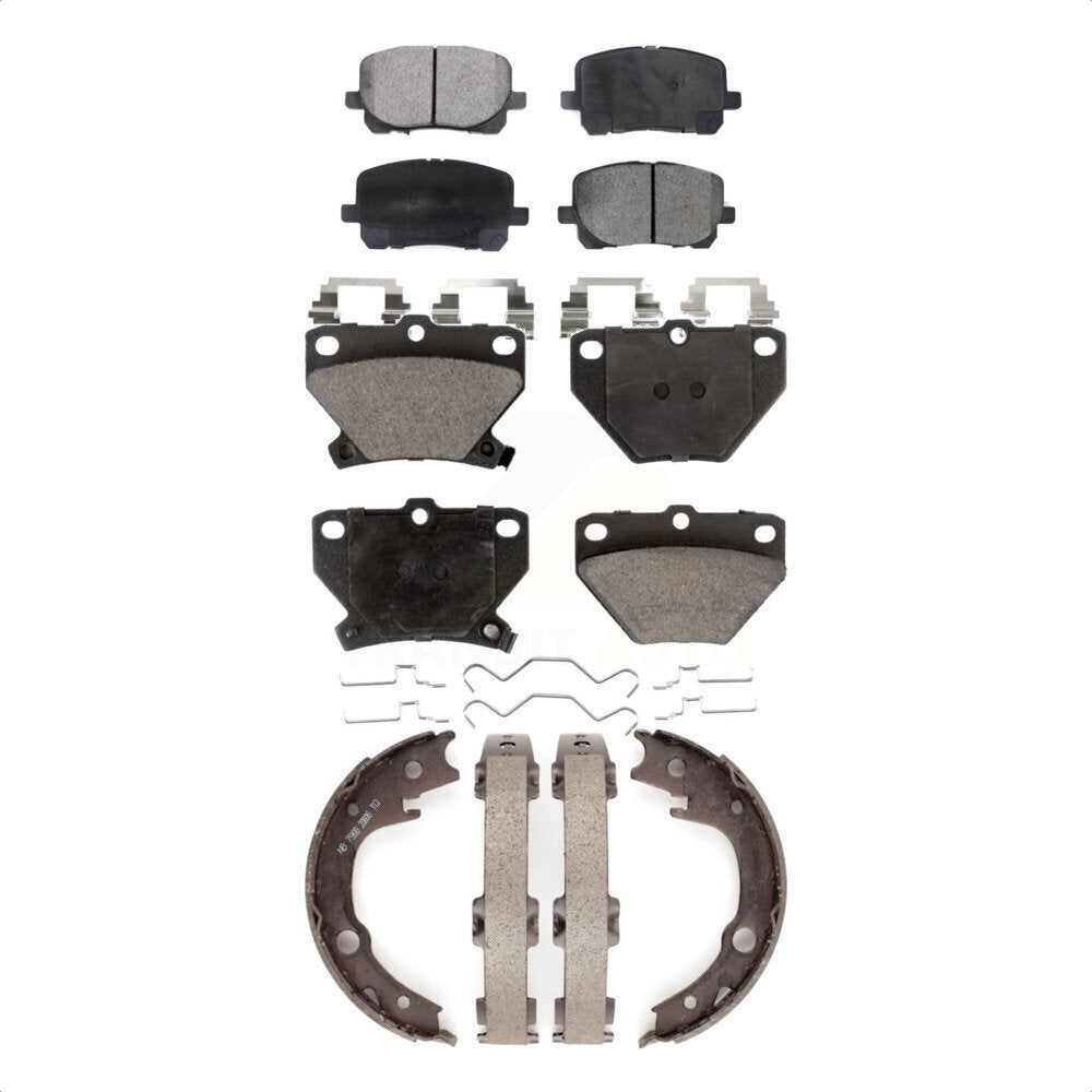Brake Pads Kit-KTN-100743 - Kit.bestparts.ca
