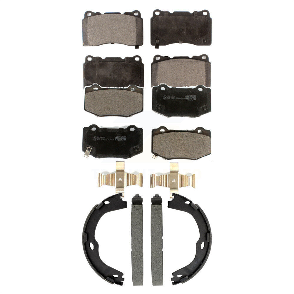 Brake Pads Kit-KTN-100945 - Kit.bestparts.ca