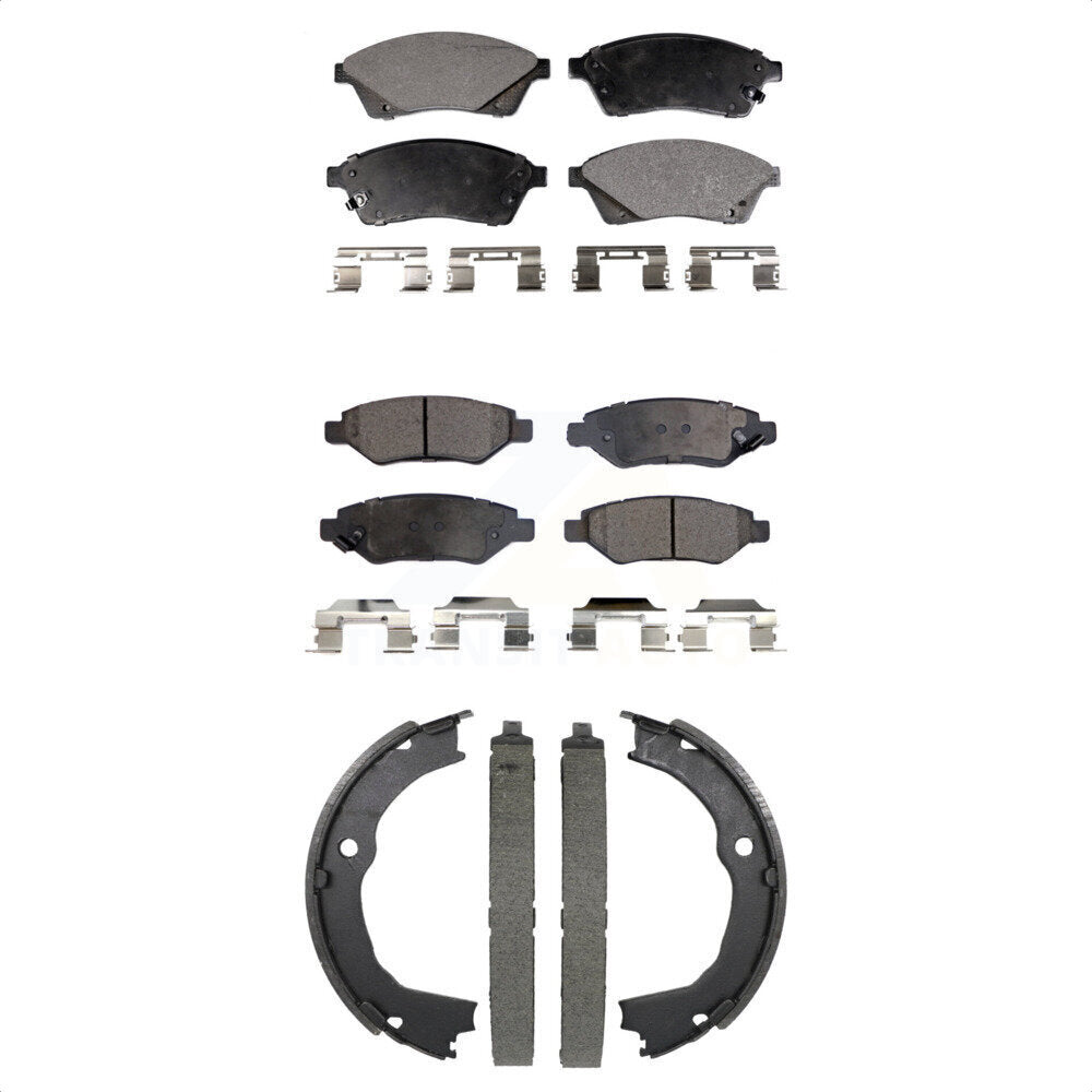 Brake Pads Kit-KTN-100987 - Kit.bestparts.ca