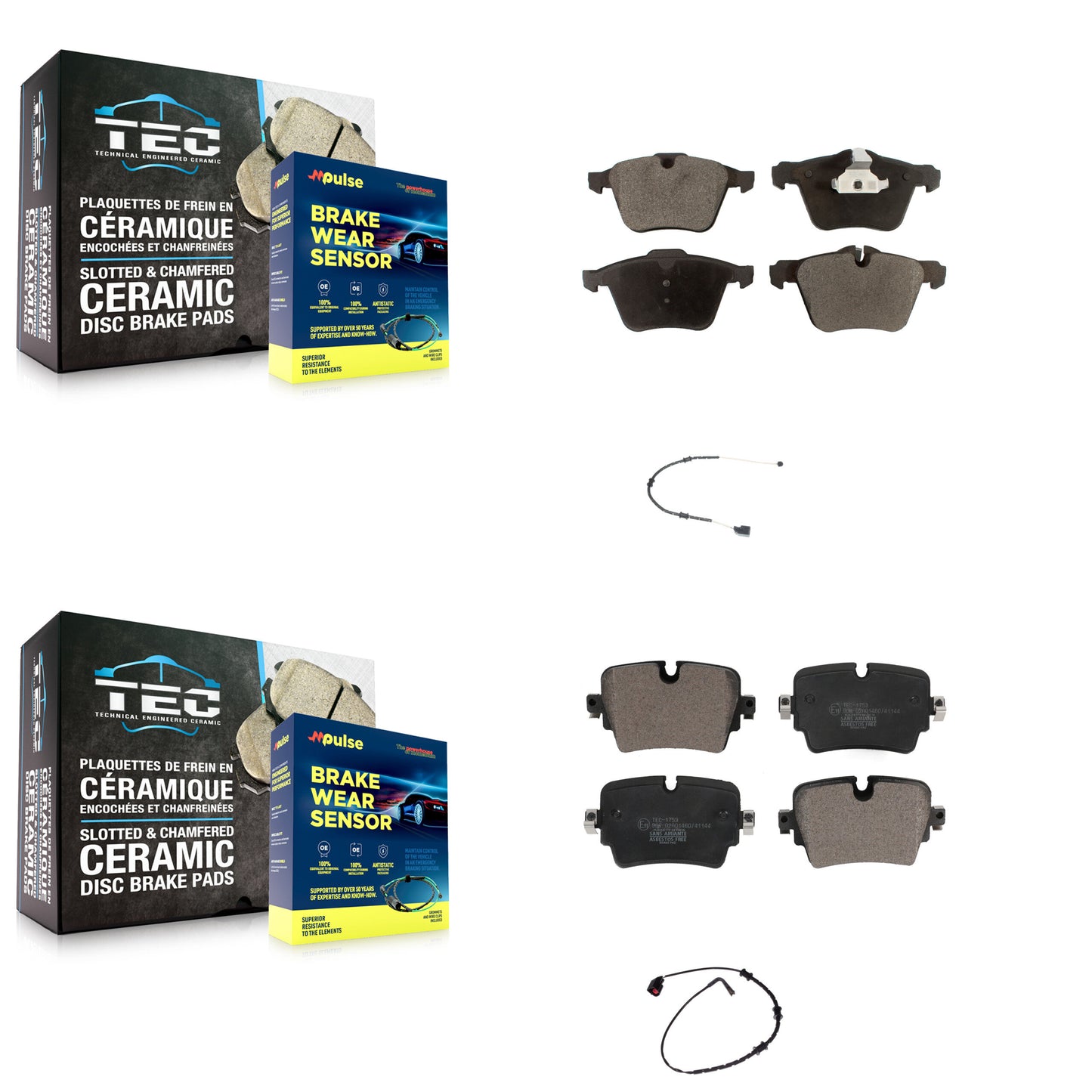Brake Pads Kit-KTW-100248 Kit.bestparts.ca