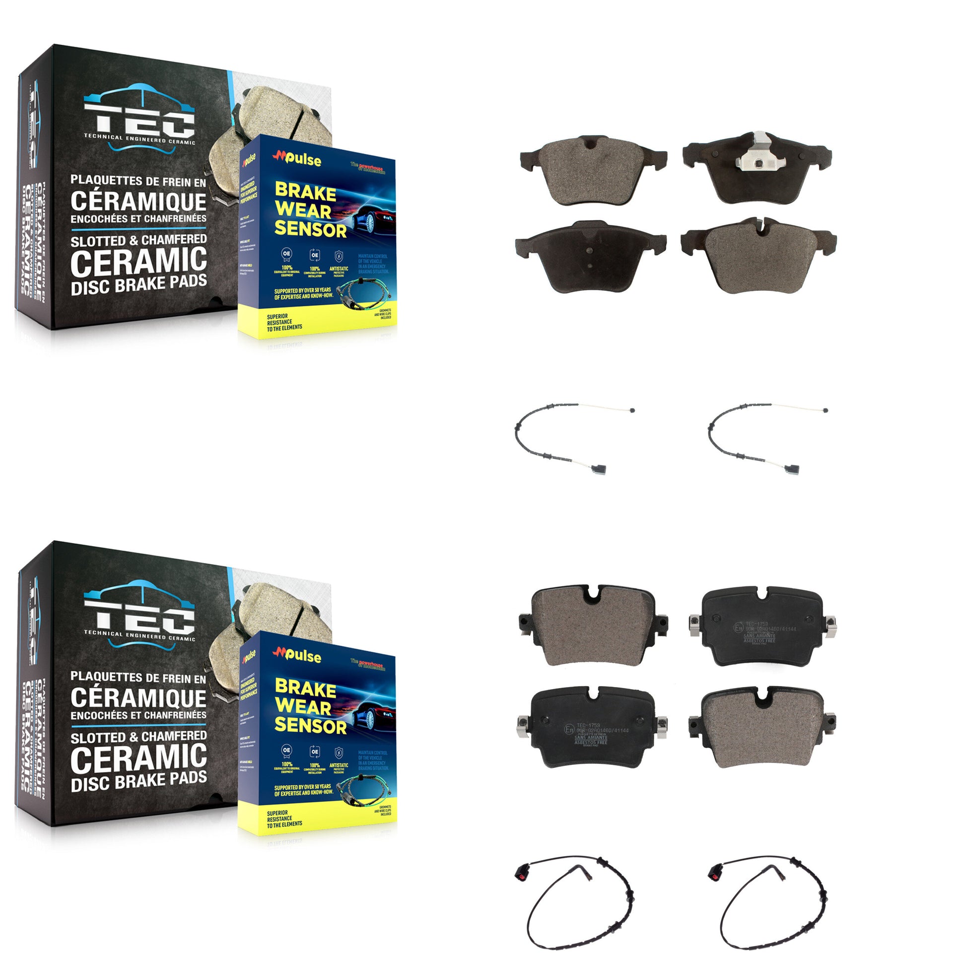 Brake Pads Kit-KTW-100502